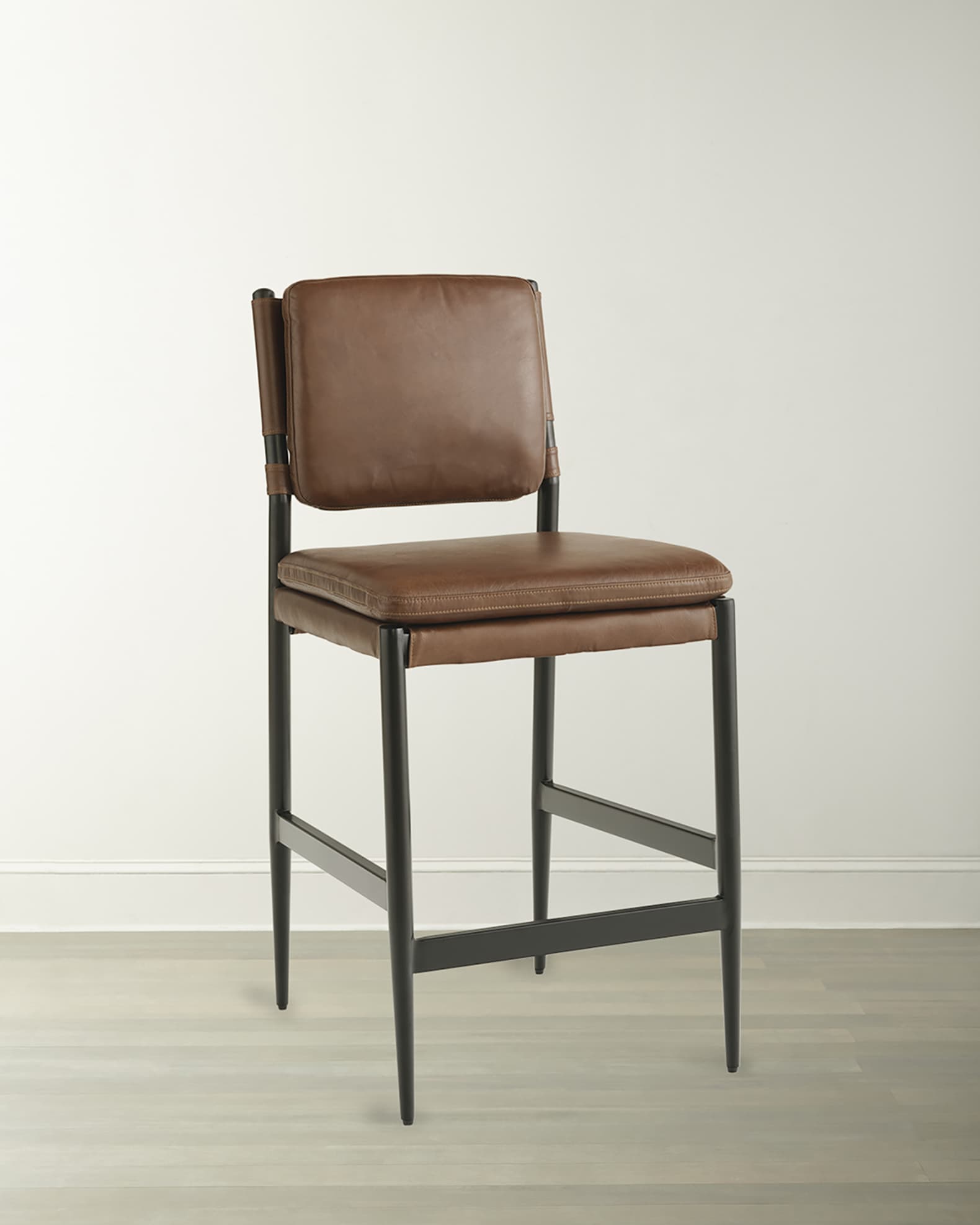 Regina Andrew Nash Leather 25.5" Counter Stool Neiman Marcus