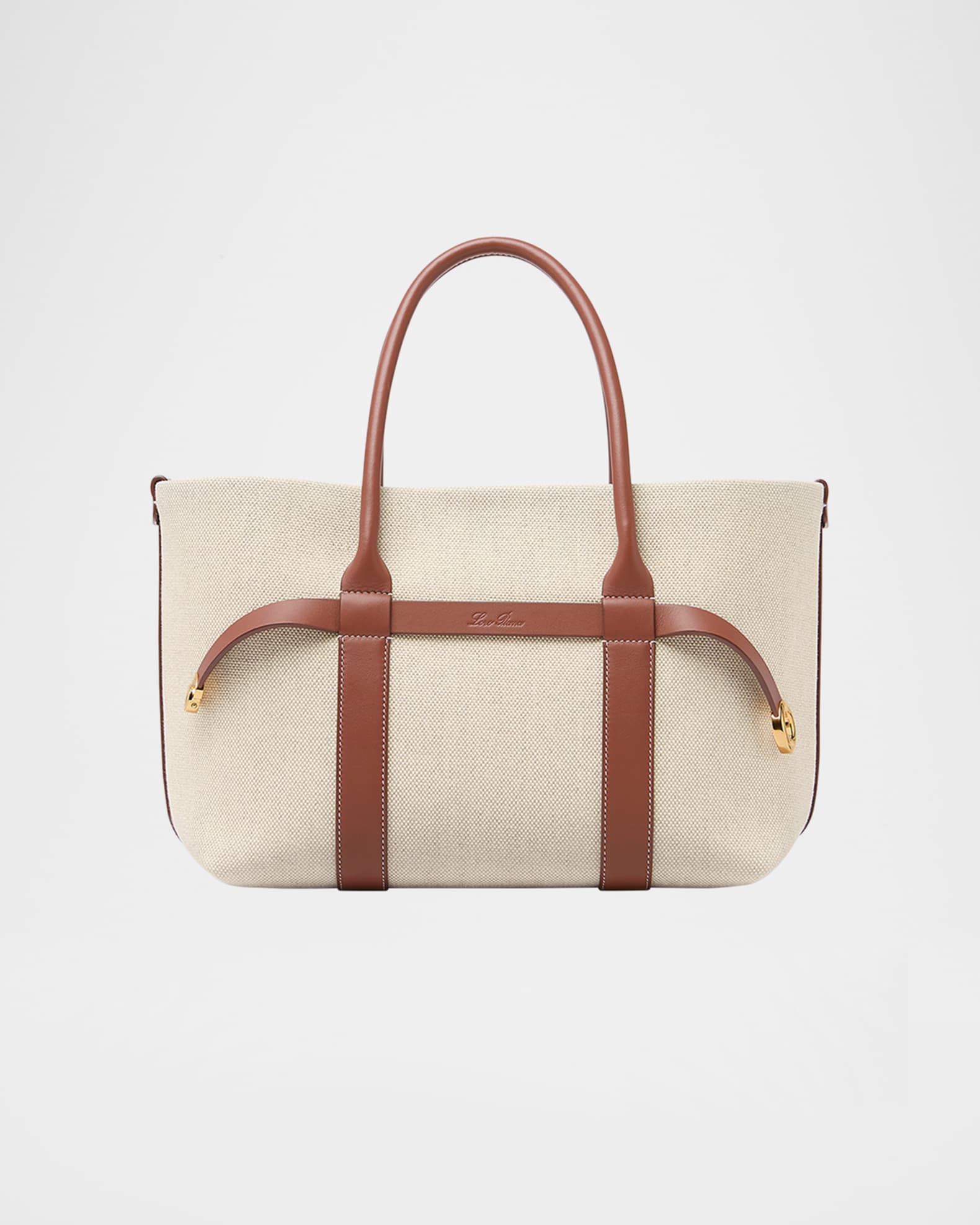 Ghiera Small Canvas Shopper Tote Bag 0