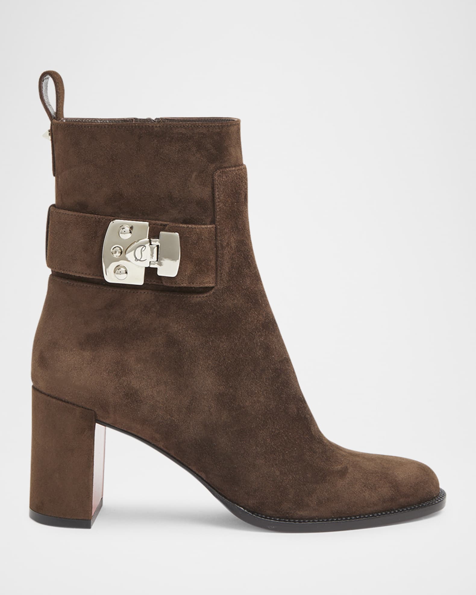 Lock Suede Red Sole Booties 0