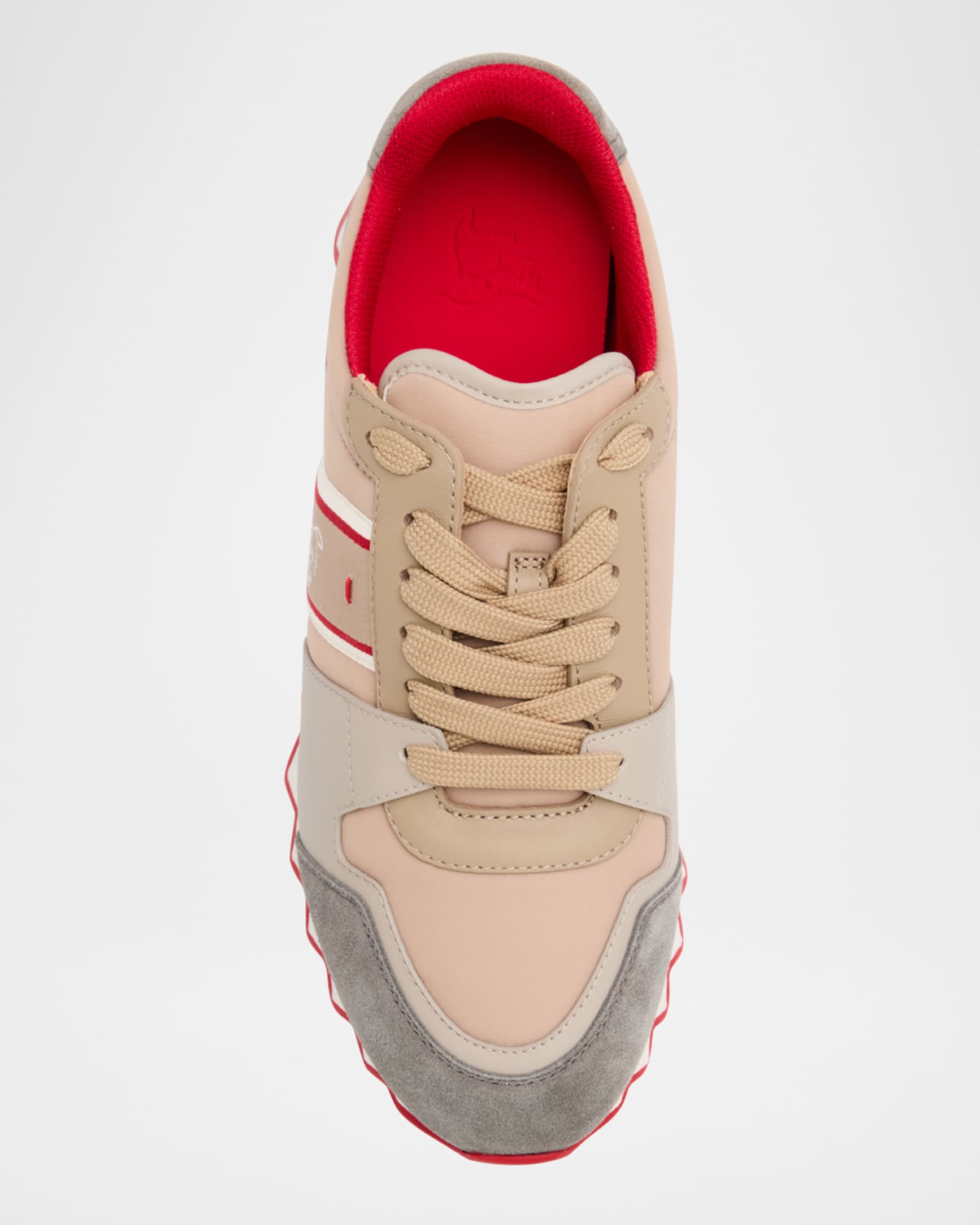 Christian Louboutin Nastroshark Donna Canvas Runner Sneakers