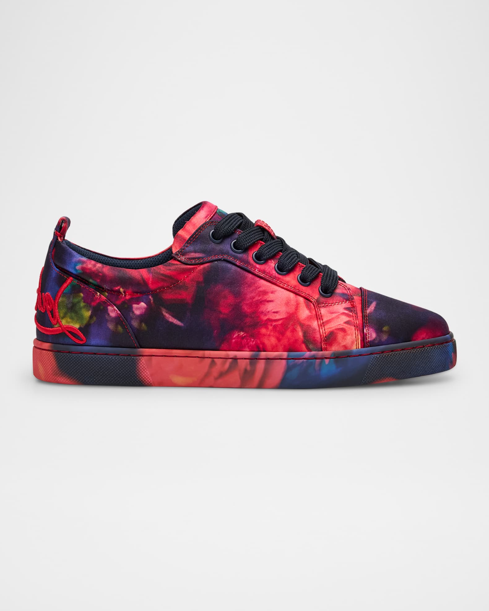 Louboutin red bottom sneakers clearance