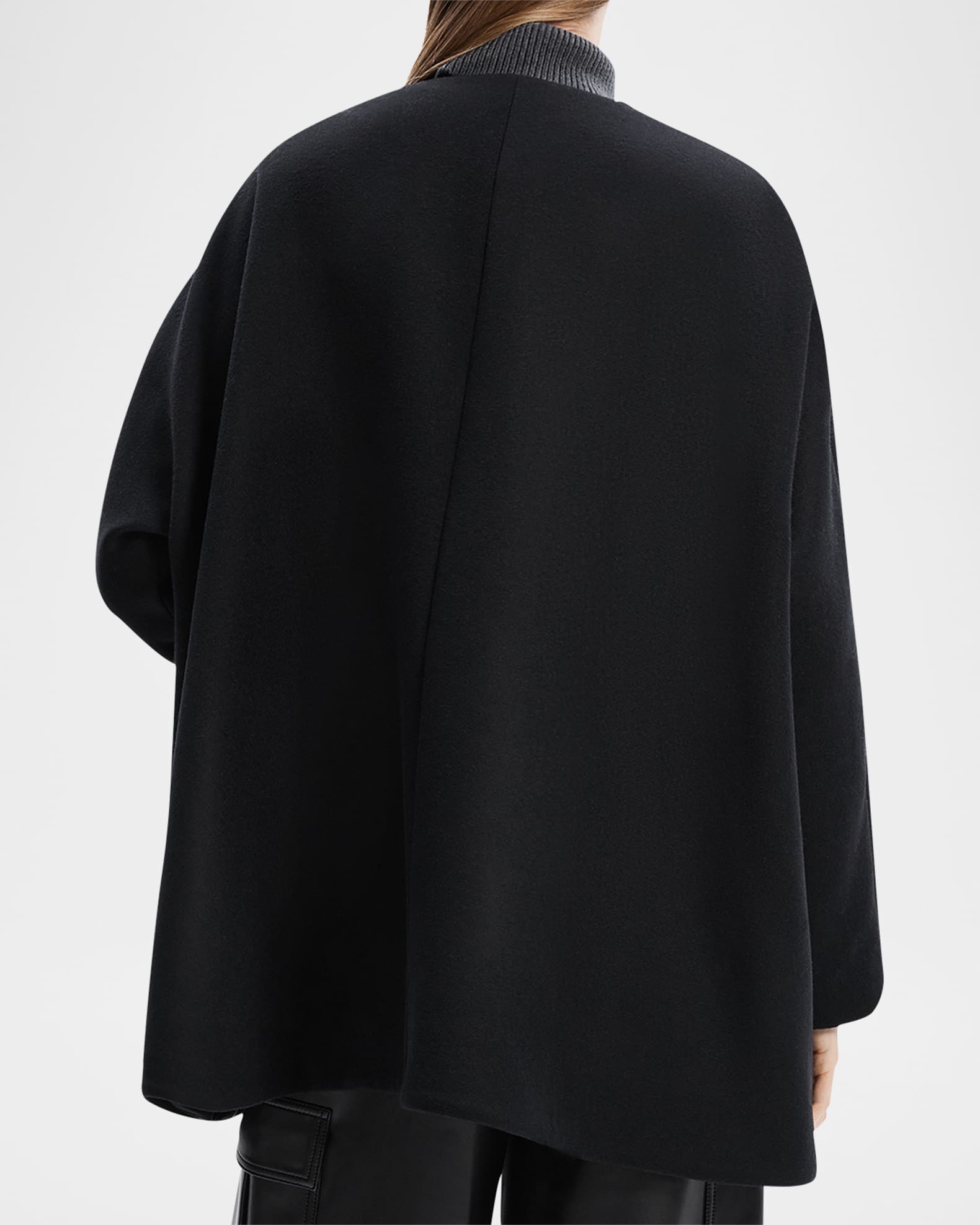 Theory poncho coat top