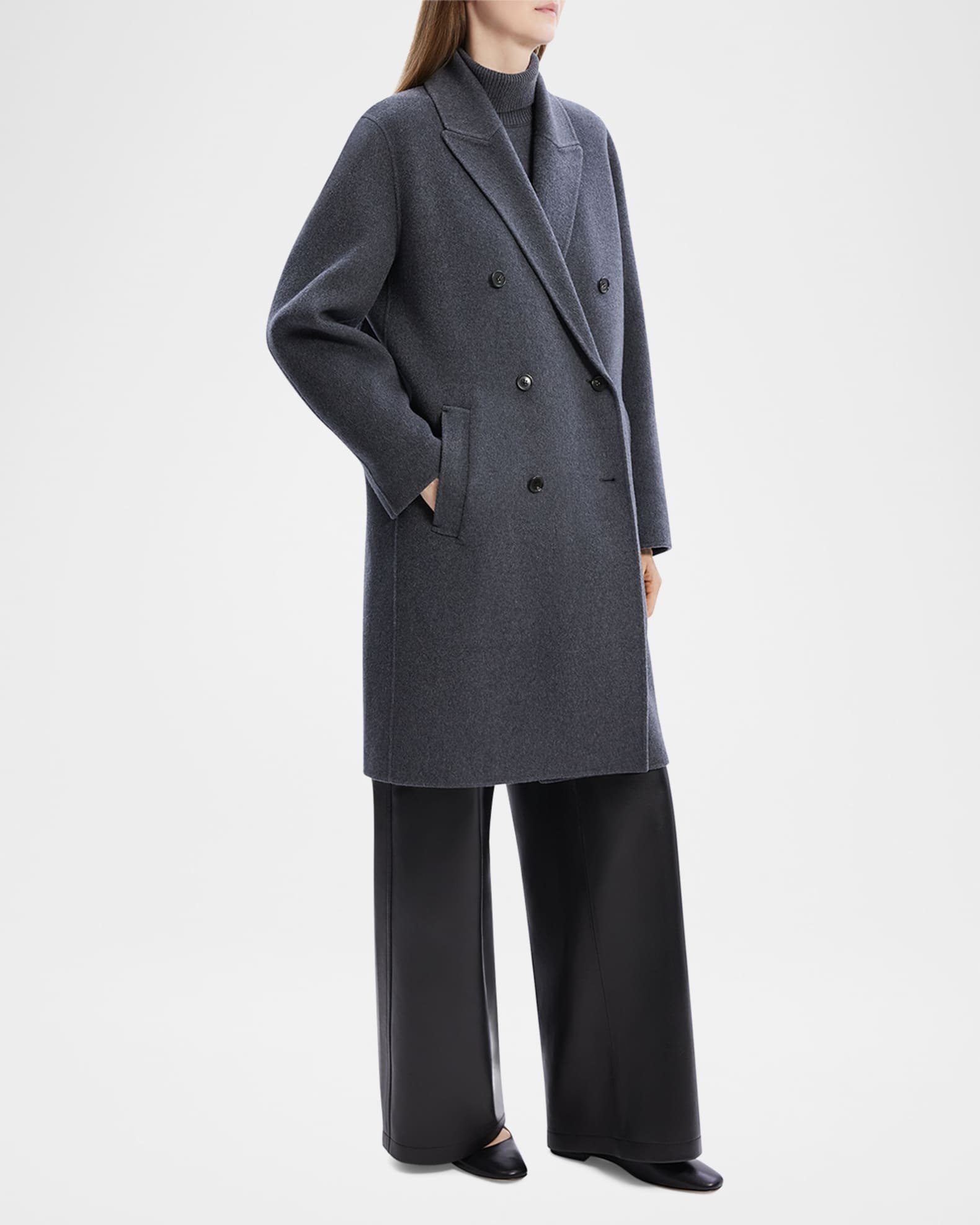 Theory grey coat on sale