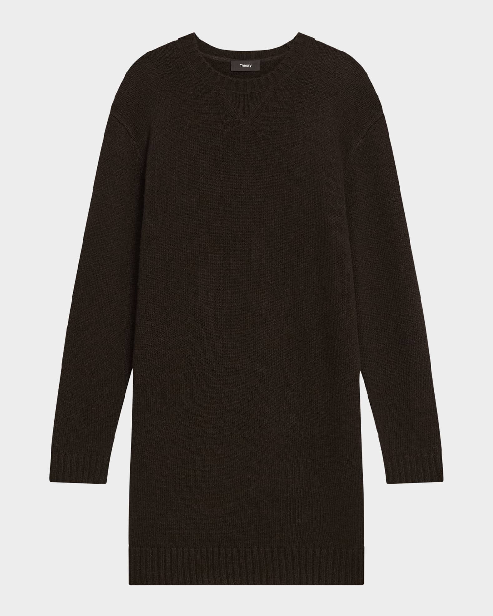 Theory knit sweatshirt dress cheap
