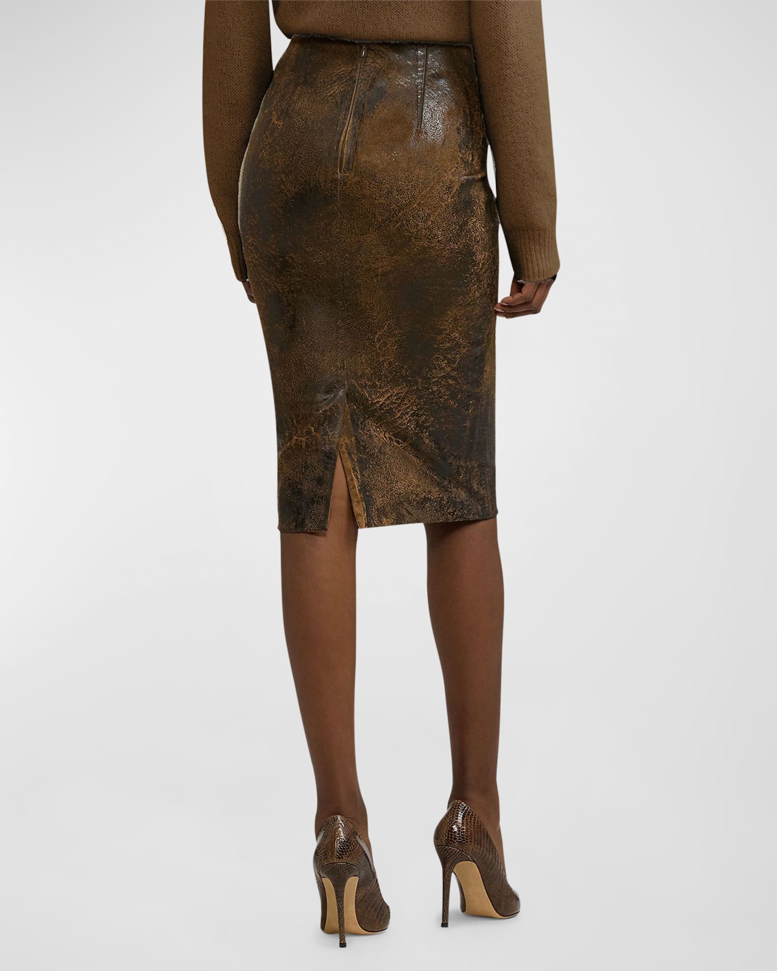 Ralph lauren denim pencil skirt cheap