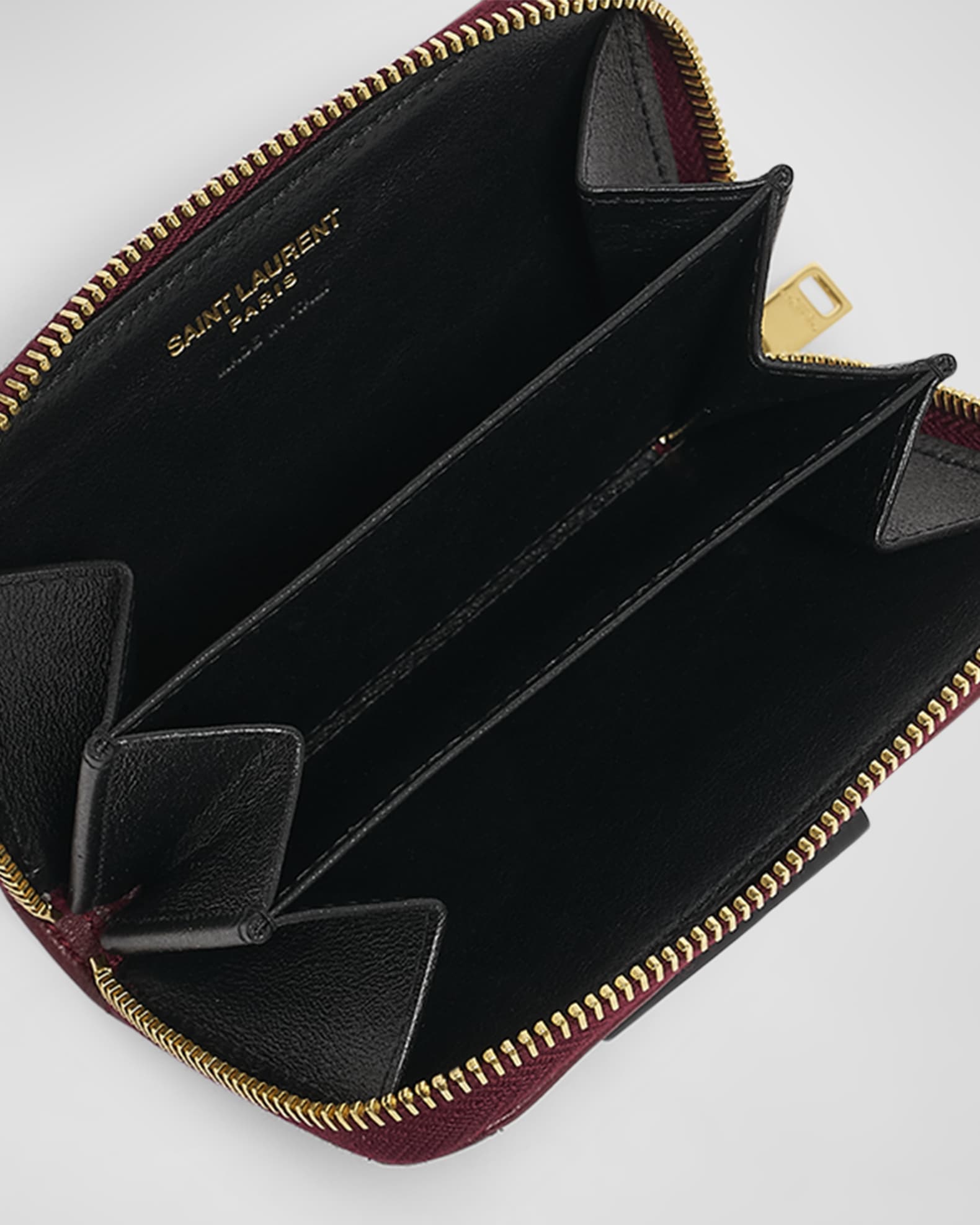 Ysl zip coin purse outlet