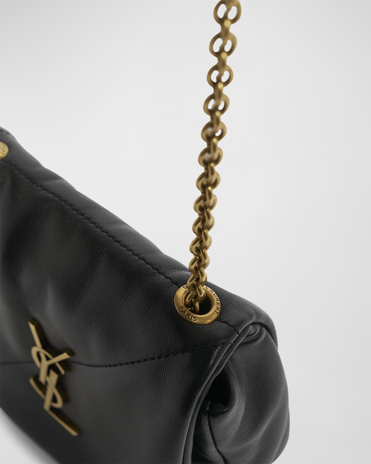 【Saint Laurent】ナッパレザー ジェイミー4.3 ショルダーバッグ Saint Laurent Small Jamie 4.3 Leather Shoulder Bag | Black