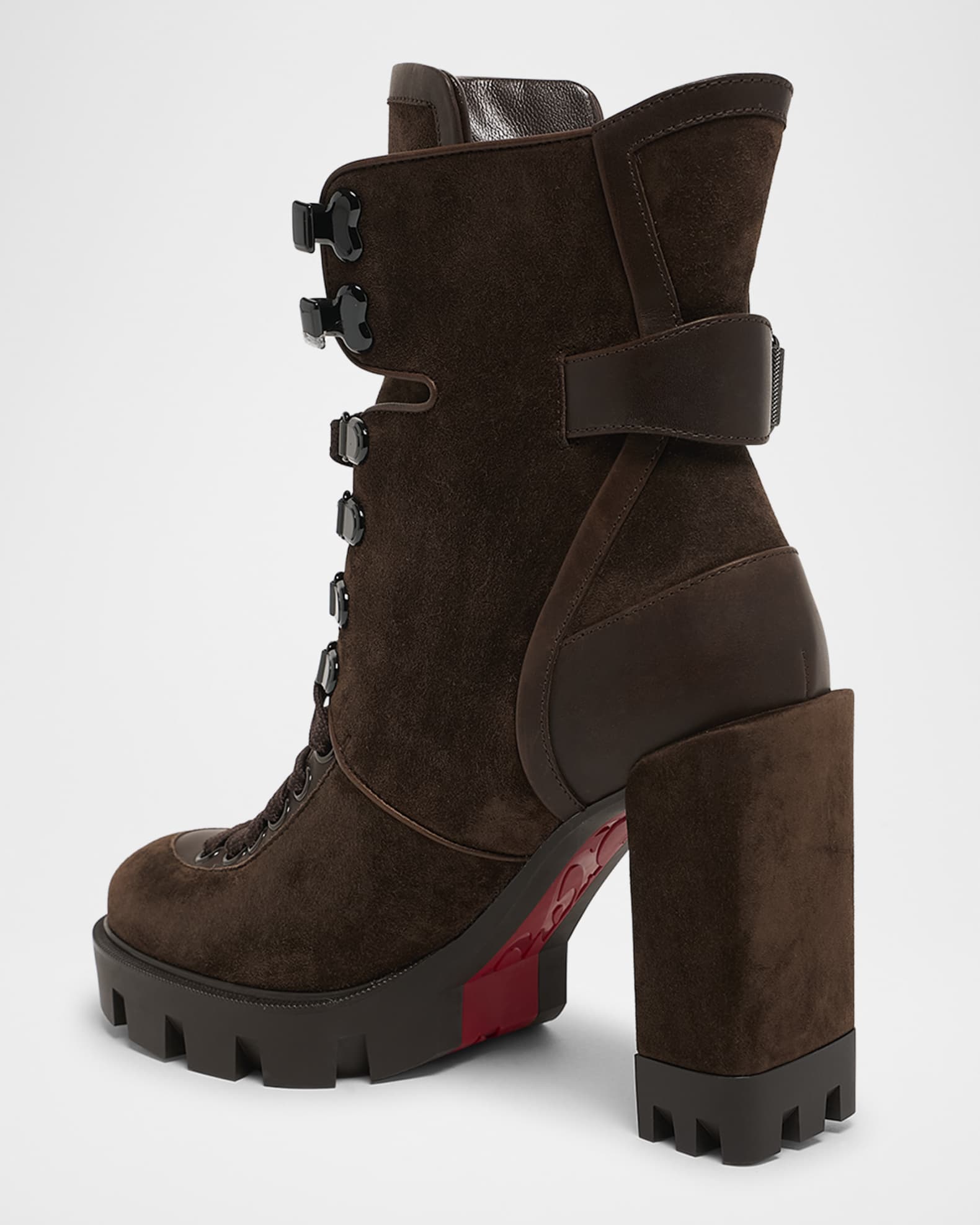 Macademia Suede Lace-Up Boots 1