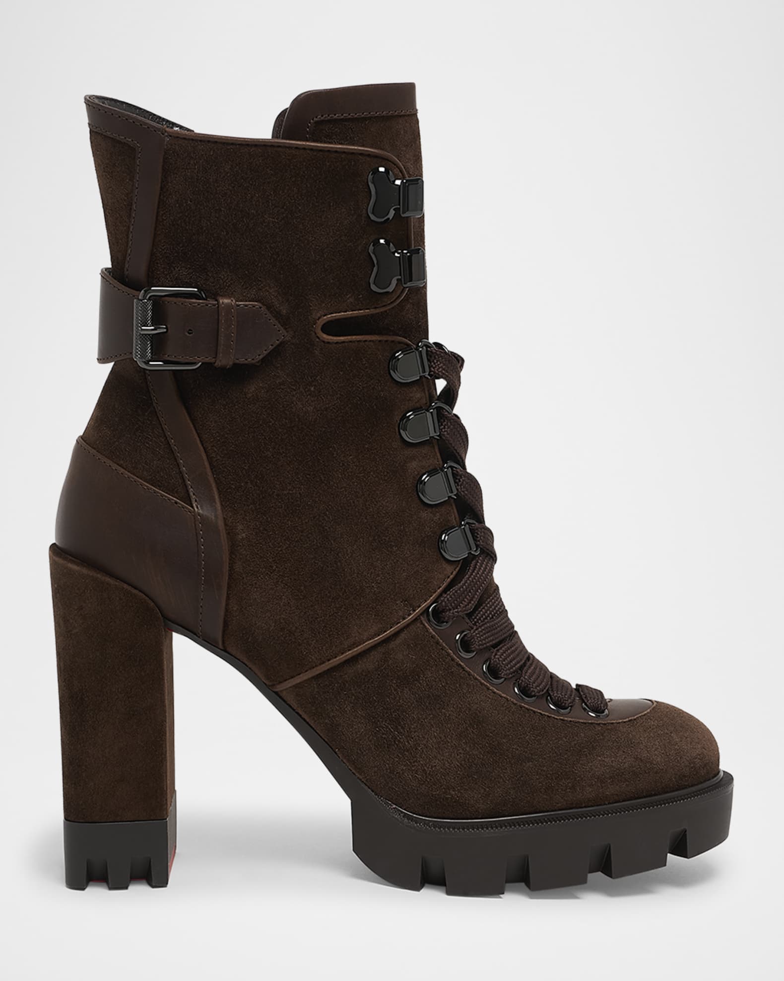 Macademia Suede Lace-Up Boots 0
