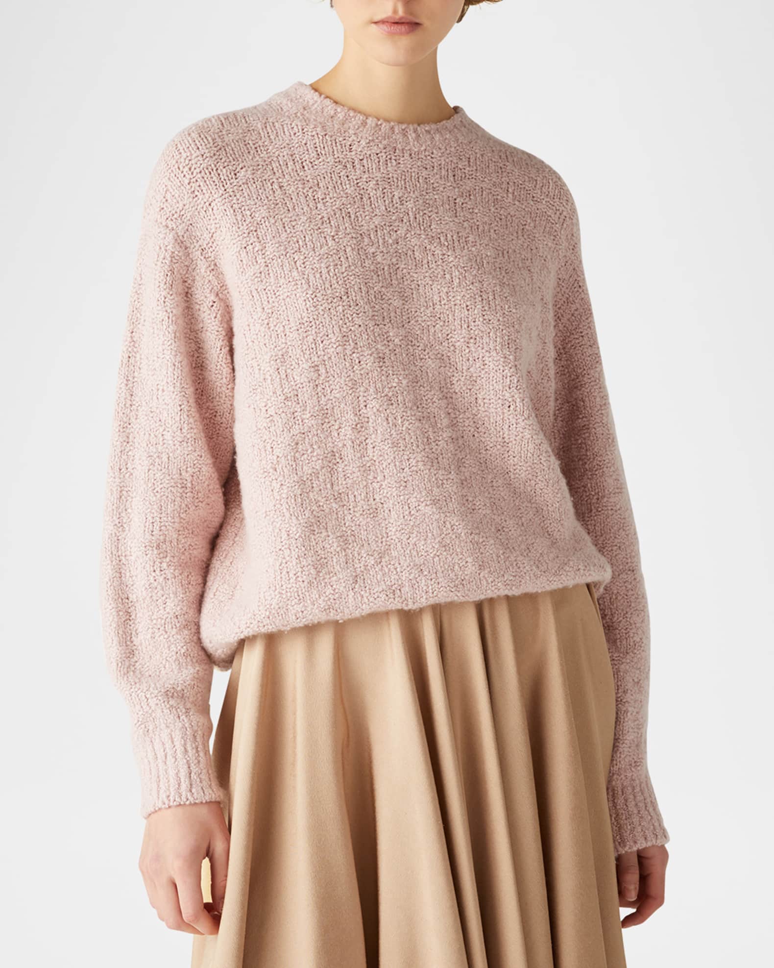 Loro Piana Folecchio Crewneck Cashmere Sweater | Neiman Marcus