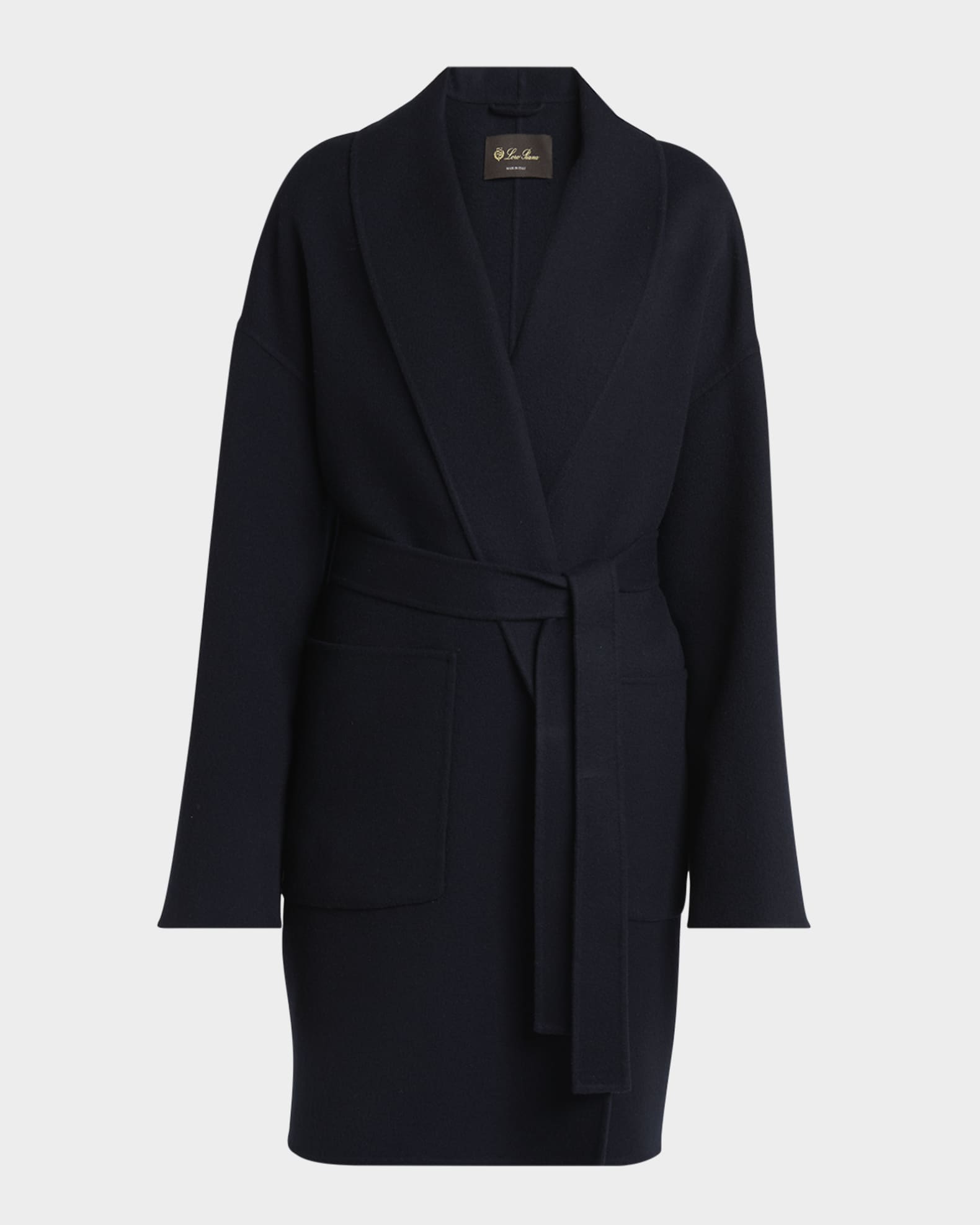 Jed Cashmere Single-Breasted Short Coat 0