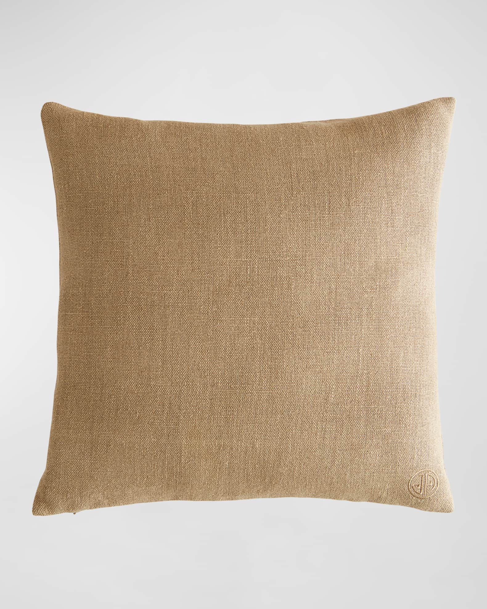 Monterey Triangles Pillow, 20" Square  1