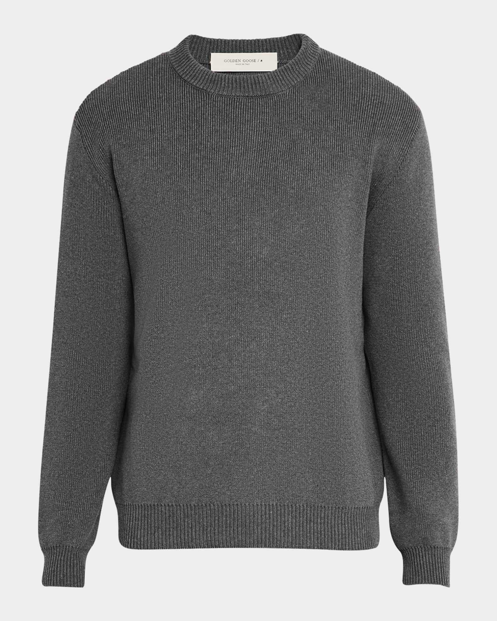 Men's Golden MS Regular Knit Crew Sweater 0