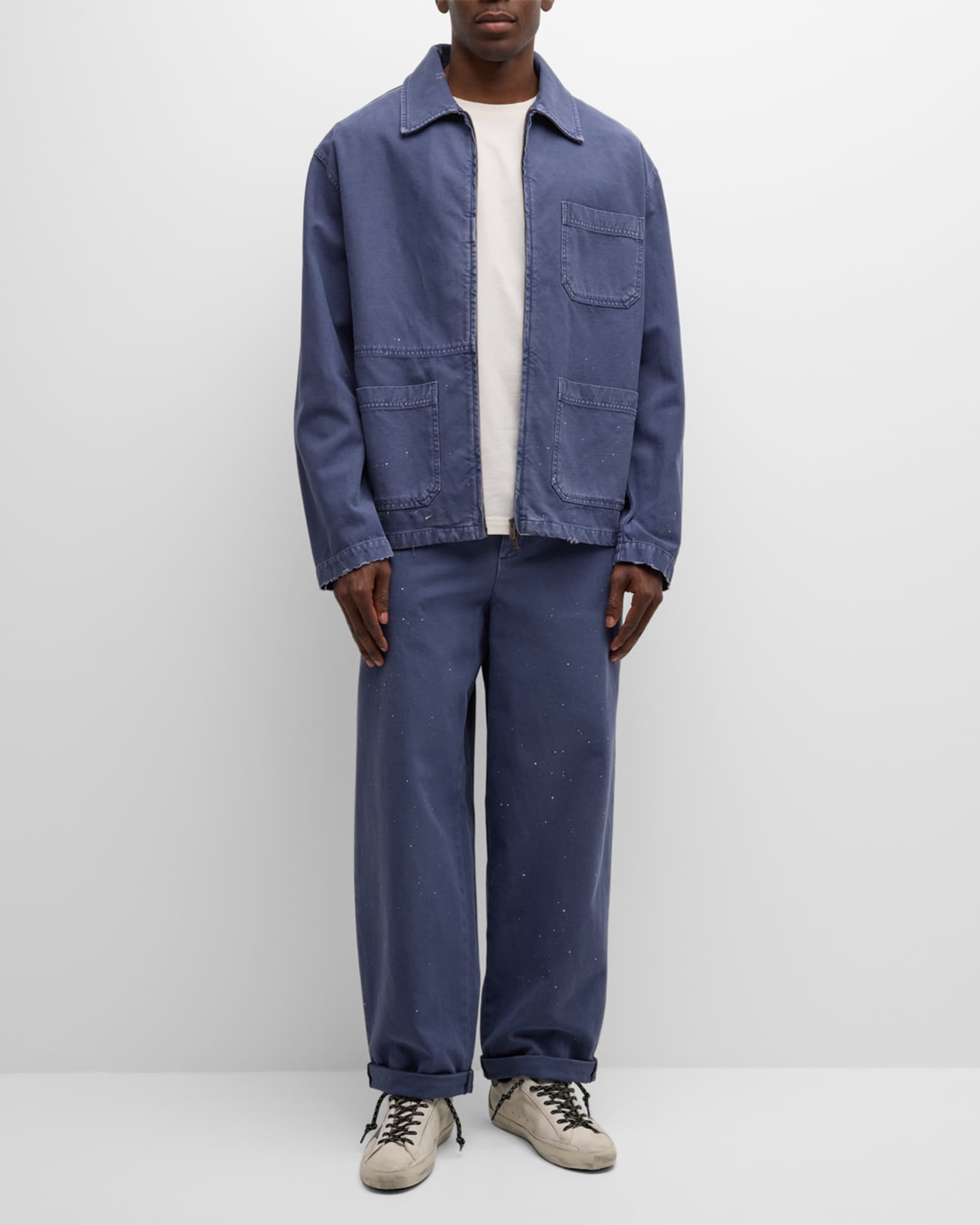 Golden Goose Men's Journey Dyed Workwear Jacket | Neiman Marcus