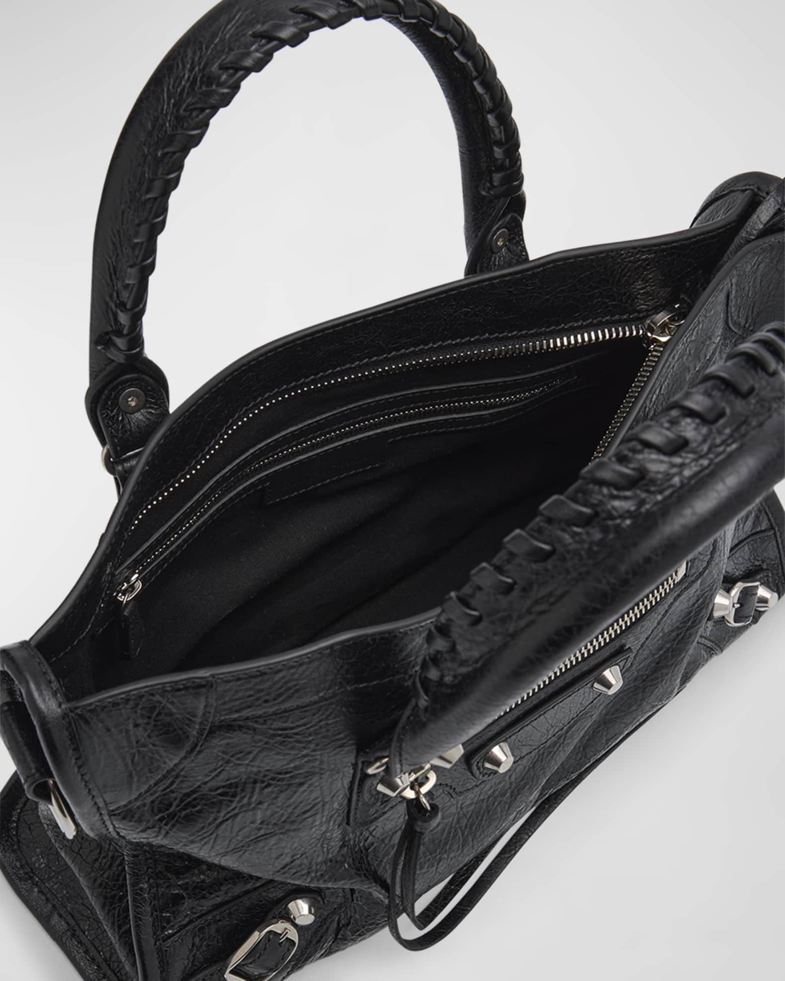Balenciaga Le City Small Leather Shoulder Bag | Neiman Marcus