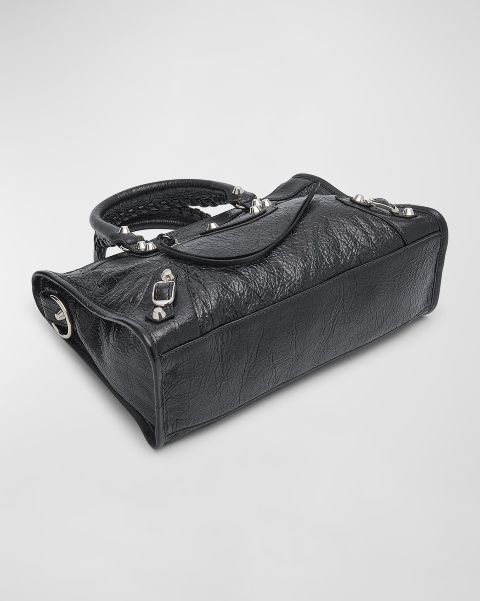 Balenciaga Le City Small Leather Shoulder Bag | Neiman Marcus