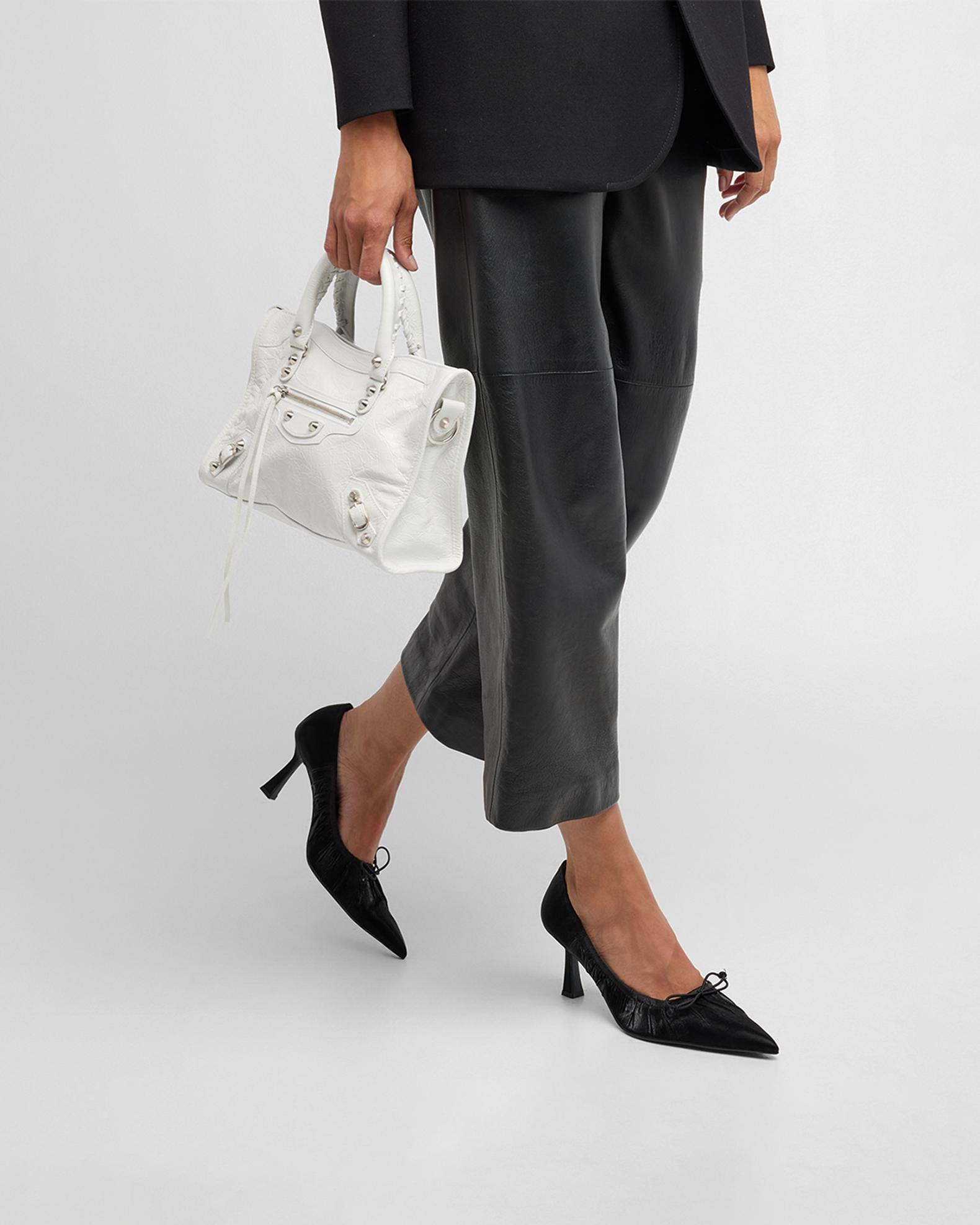 Le City Small Leather Top-Handle Bag | Neiman Marcus