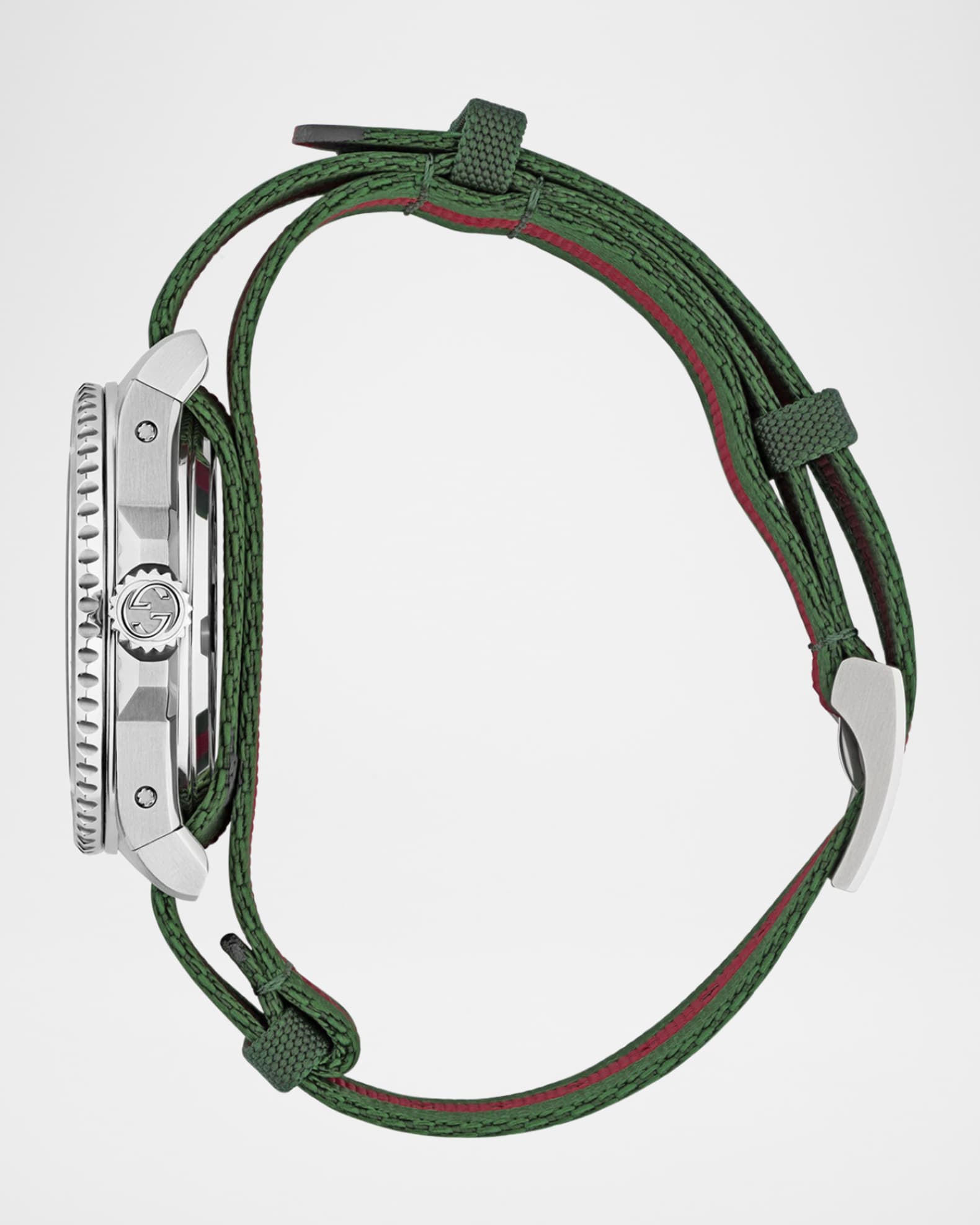 Gucci dive nylon strap top