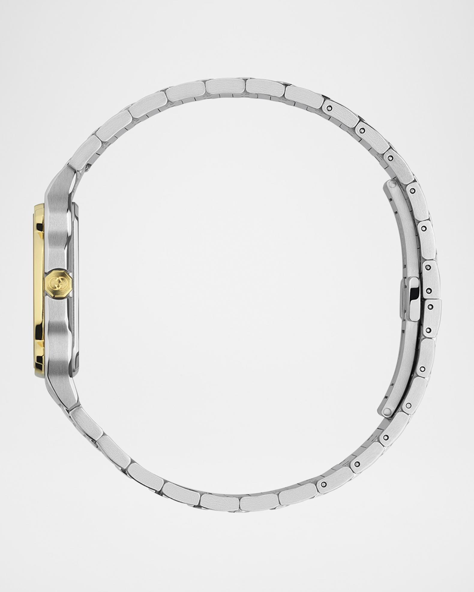 Gorgeous Silver Gucci Italian multi Bezel bracelet watch Bezel watch Gucci Silver in Steel - 46747383 main image 4