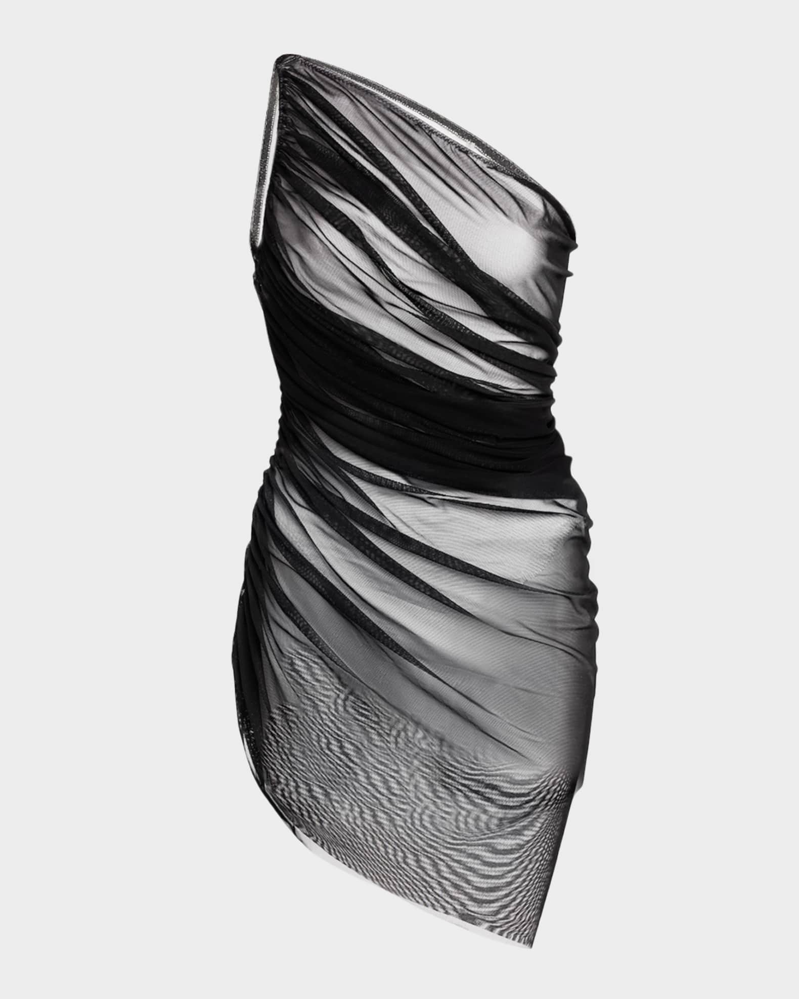 Norma Kamali Diana Asymmetric OnePiece Swimsuit Neiman Marcus