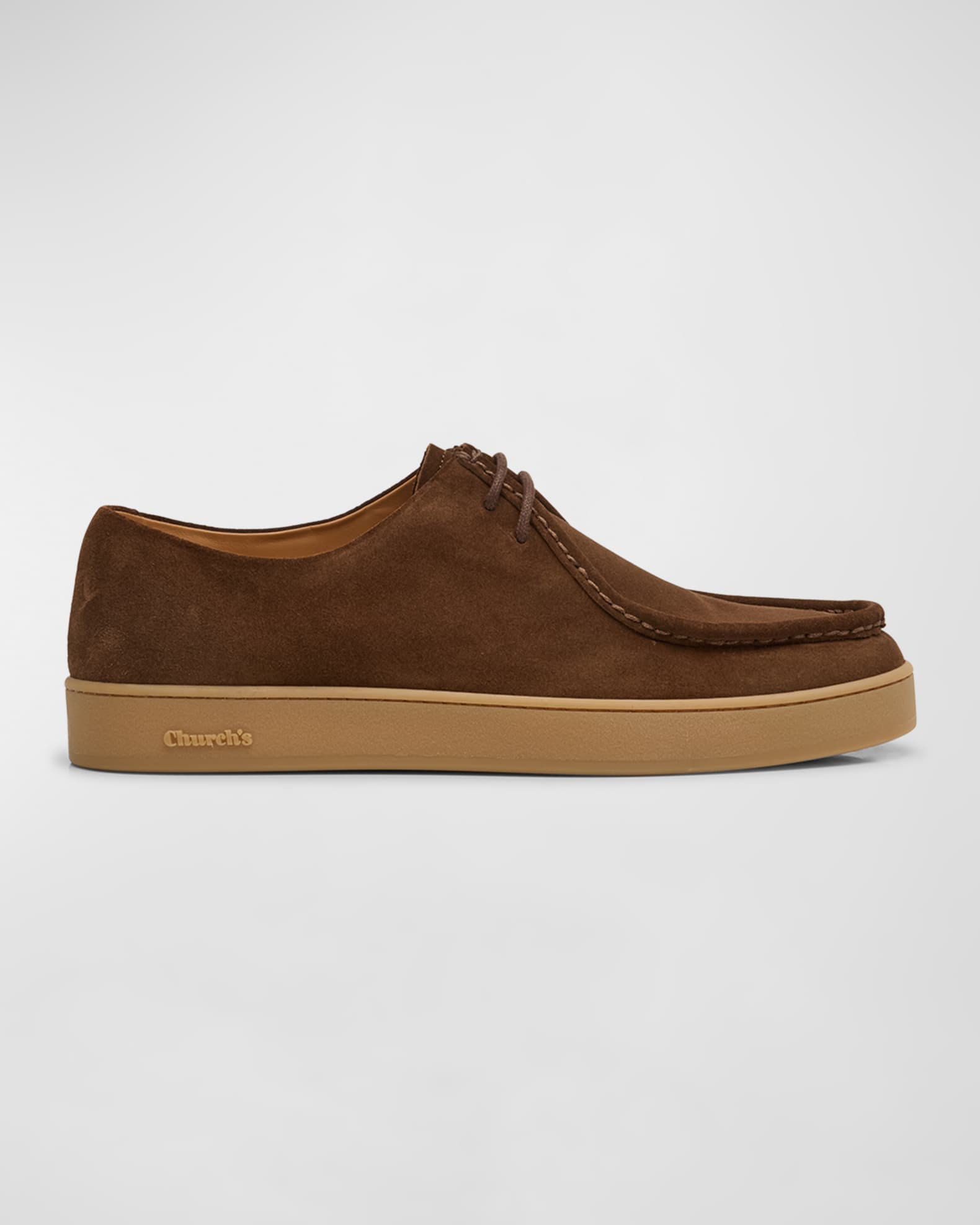 Church s Men s Nocton Suede Apron Toe Shoes Neiman Marcus