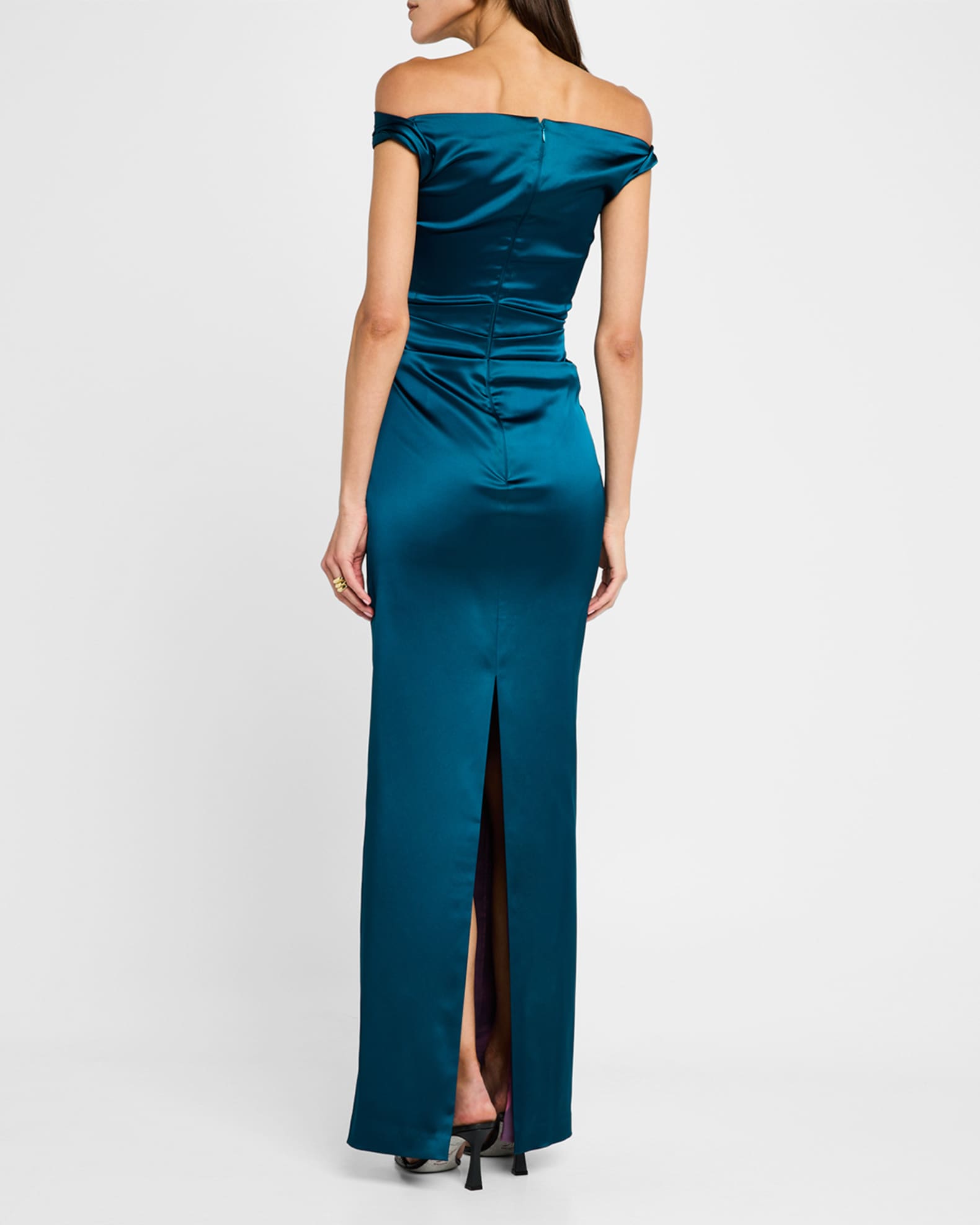 Neiman marcus emerald green dress clearance
