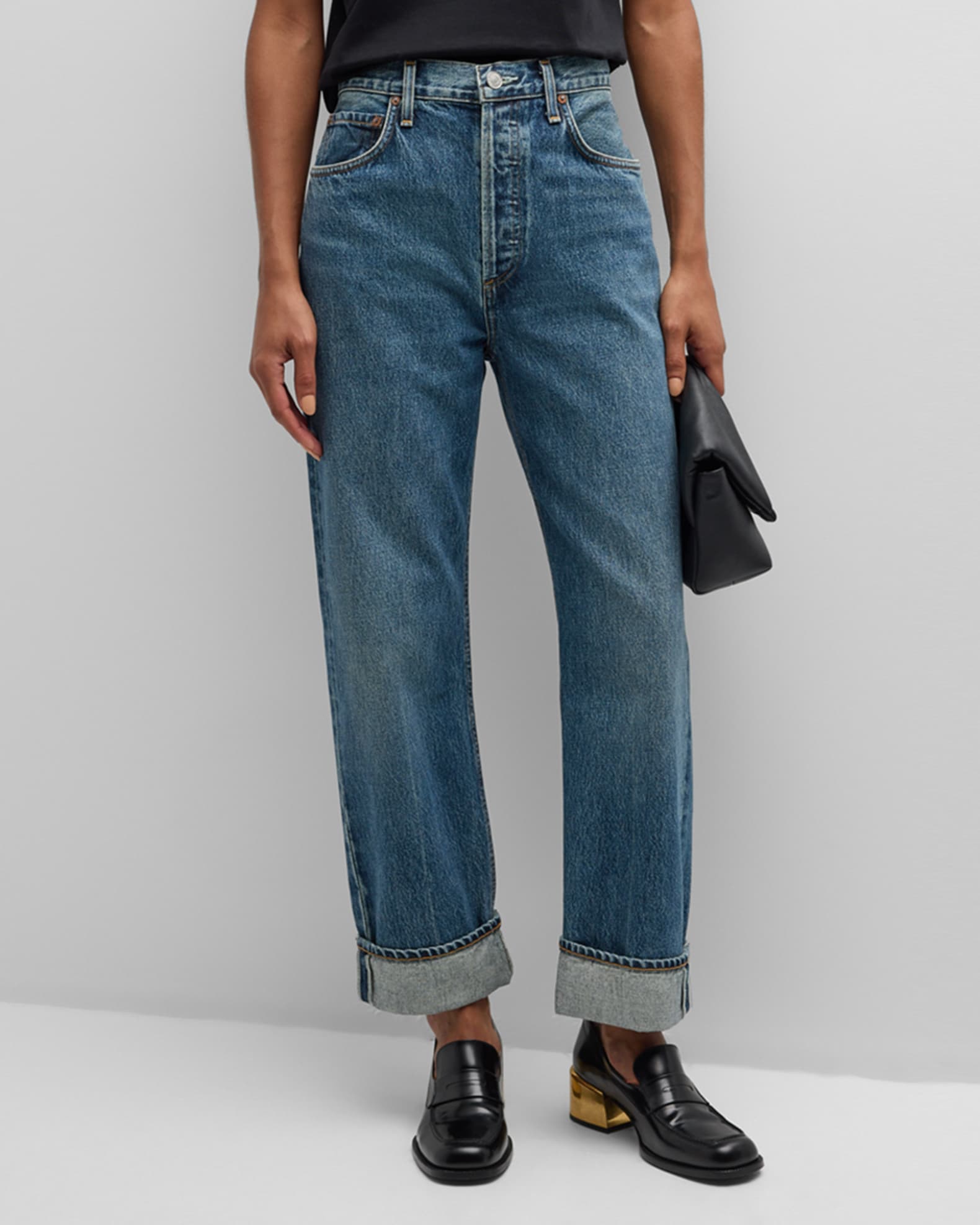 Fran Cuffed Jeans 1