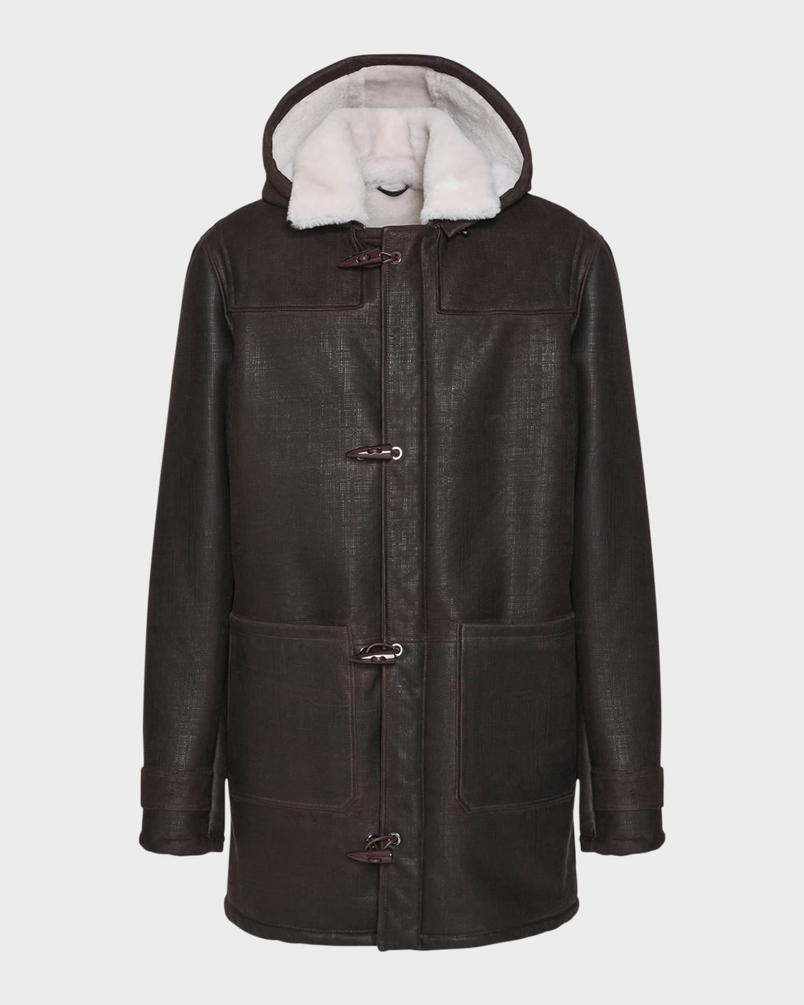 Men's Merino Shearling Lamb Parka   0