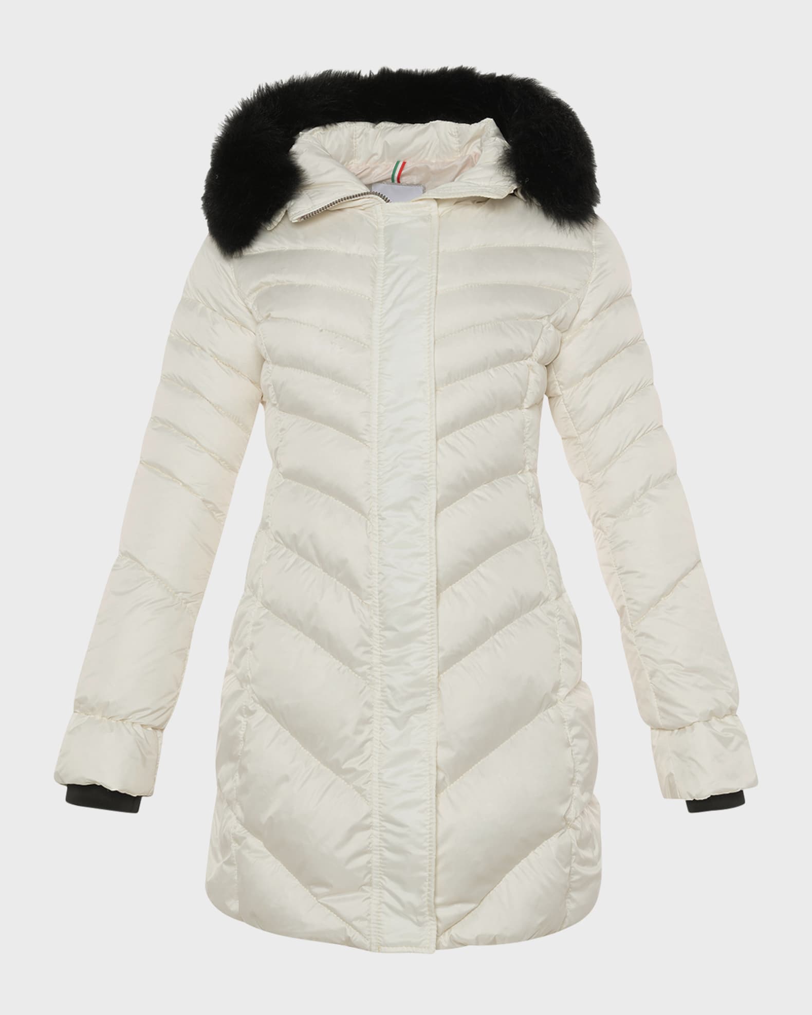Apres-Ski Jacket With Detachable Toscana Lamb Shearling Hood Trim 0