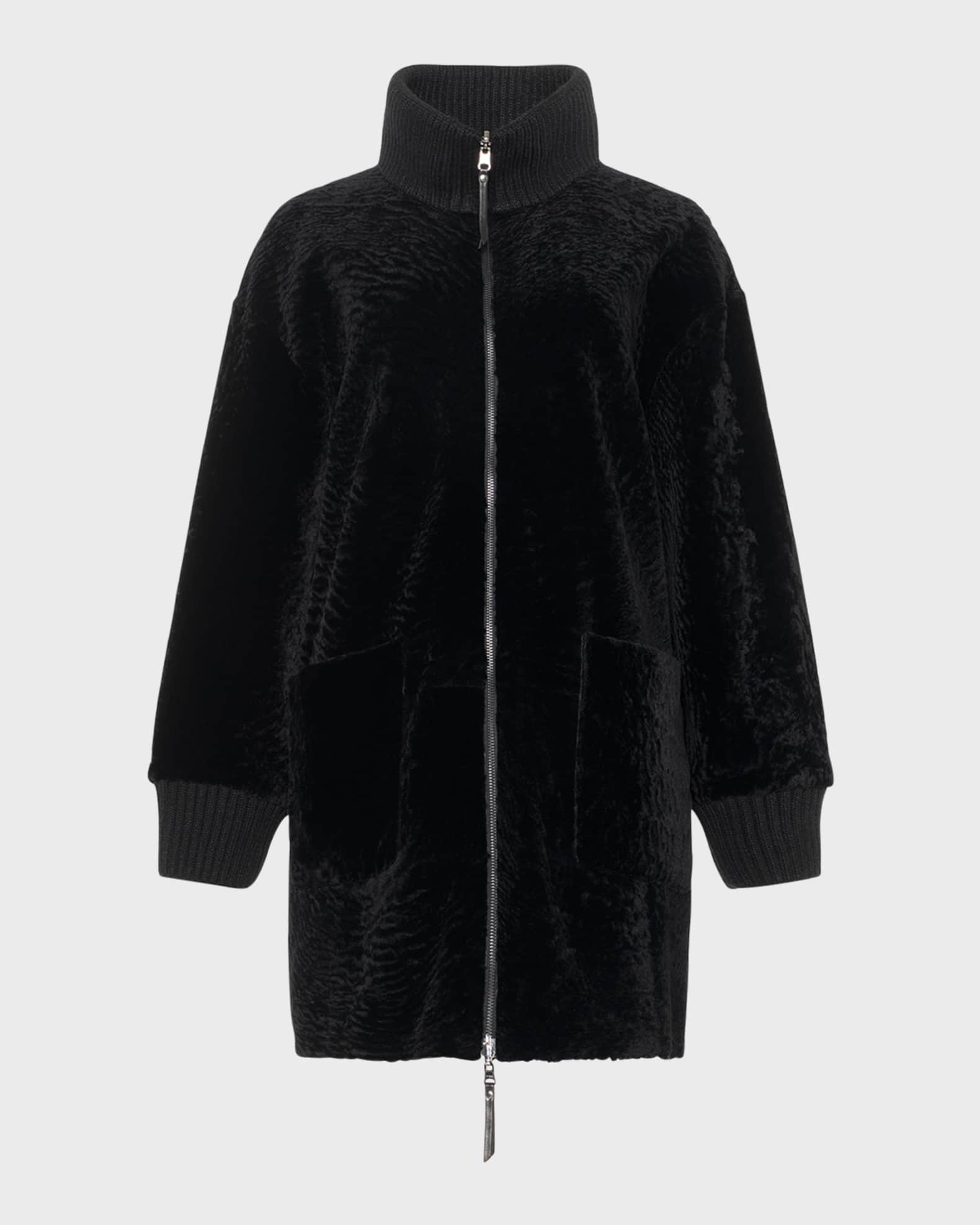 Reversible Lamb Shearling Jacket 0