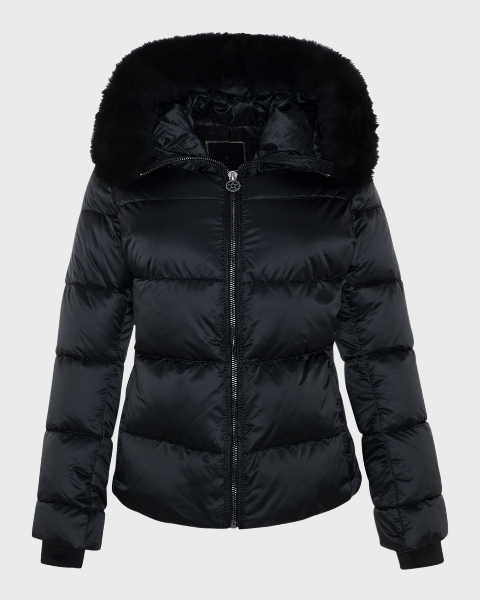 Apres-Ski Jacket With Detachable Toscana Lamb Shearling Hood Trim 0