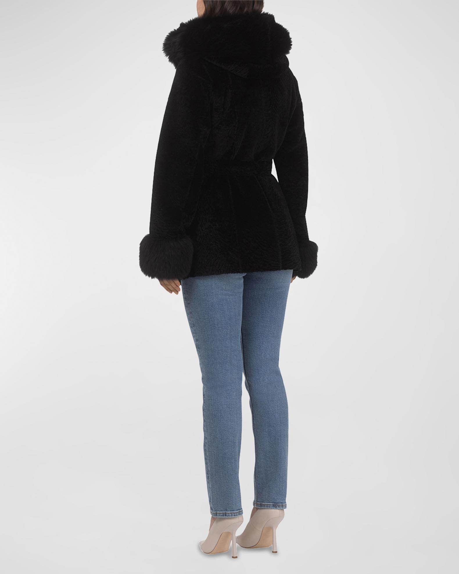 Lamb Fur Sheepskin Rug - Aquamarine Blue, Premium Quality, Sizes L To XXL - View #5
