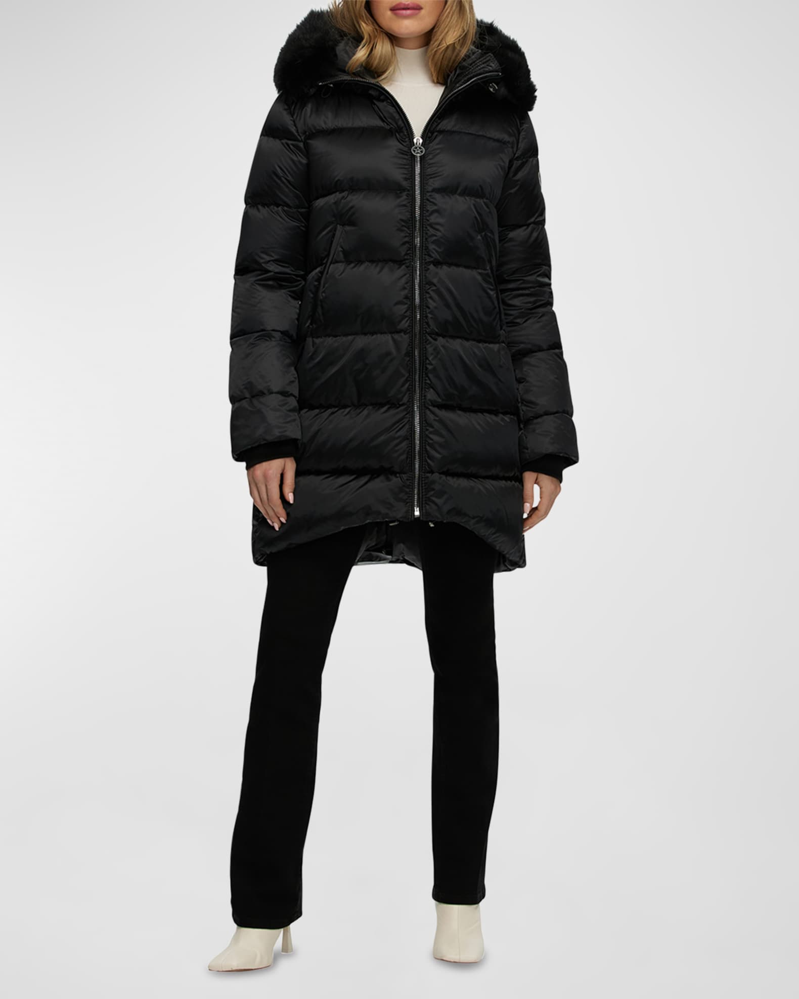 Apres-Ski Jacket With Detachable Toscana Lamb Hood Trim 1