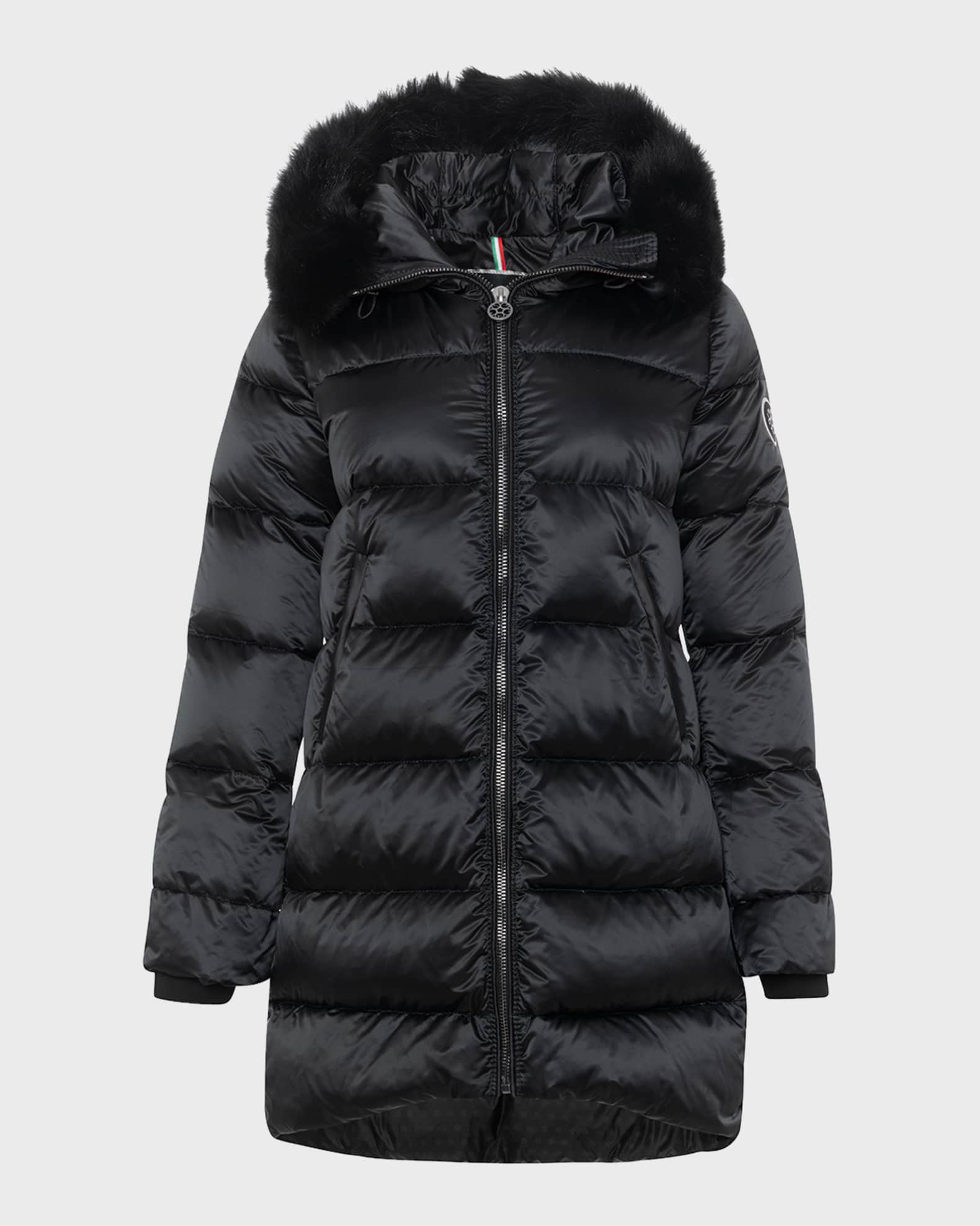 Apres-Ski Jacket With Detachable Toscana Lamb Hood Trim 0