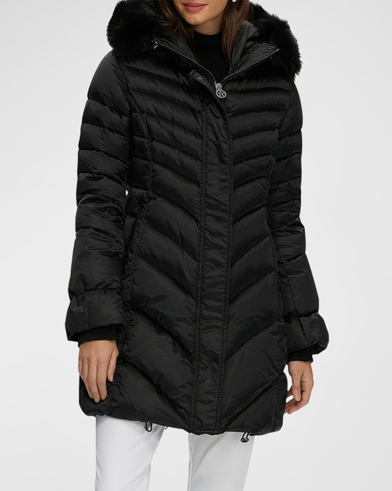 Apres-Ski Jacket With Detachable Toscana Lamb Hood Trim 1