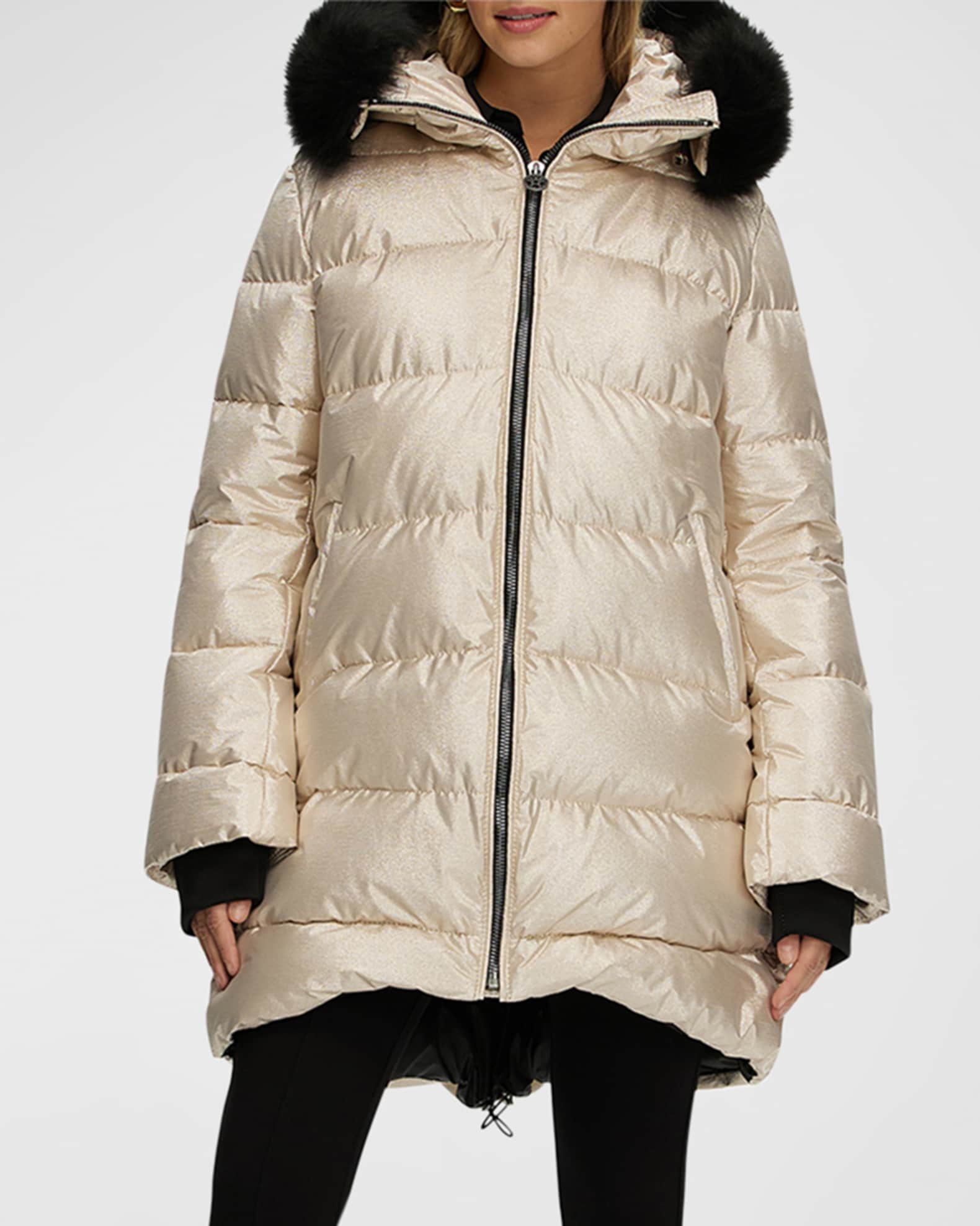 Apres-Ski Jacket With Detachable Toscana Lamb Shearling Hood Trim 1
