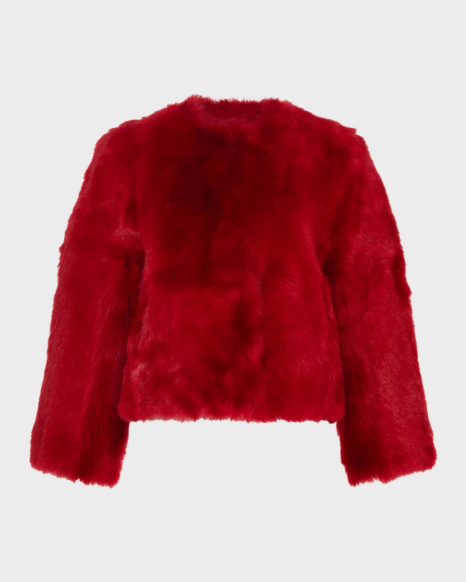 Reversible Toscana Shearling Lamb Collarless Jacket 0