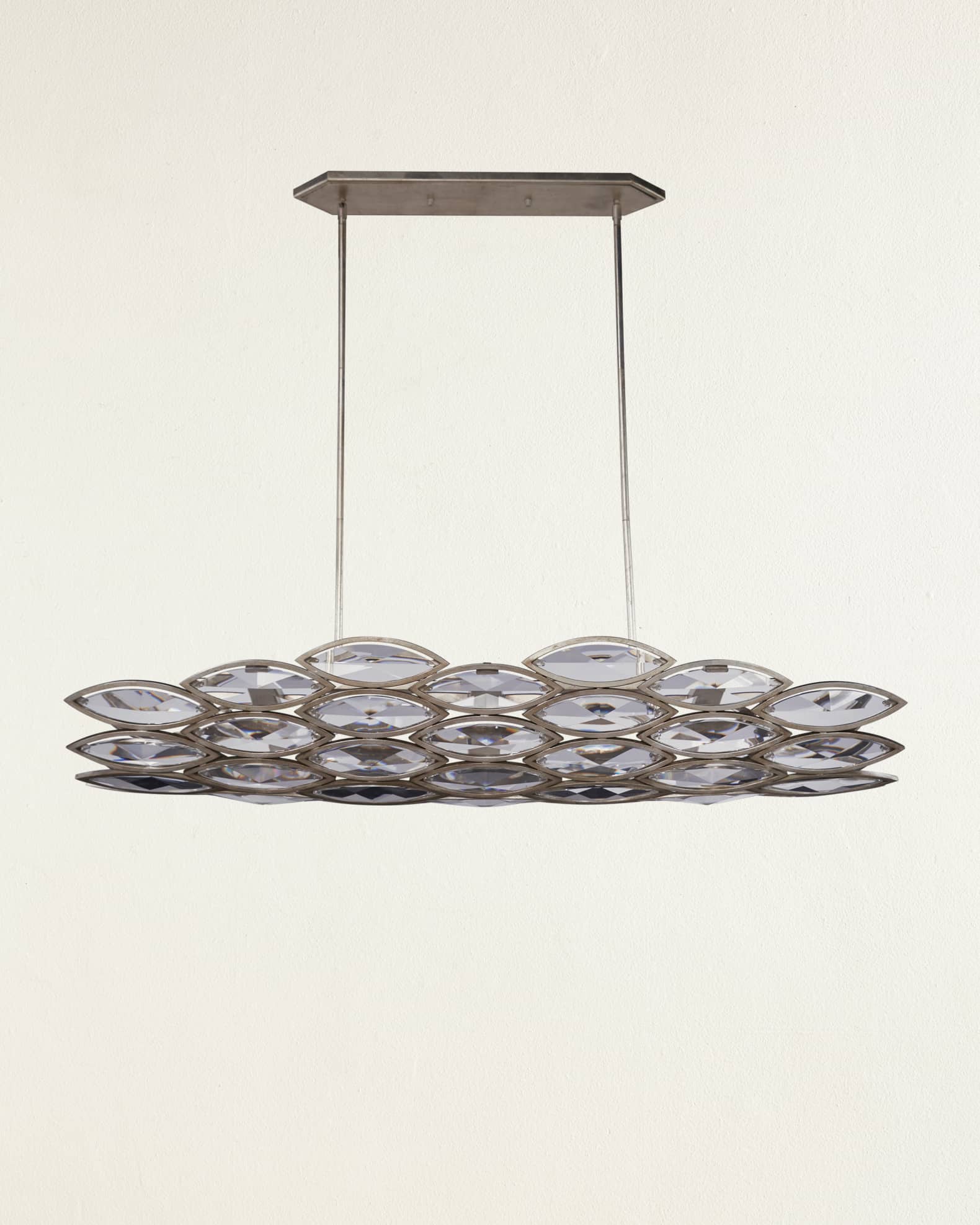 Petaline 60" 6-Light Horizontal Chandelier 1