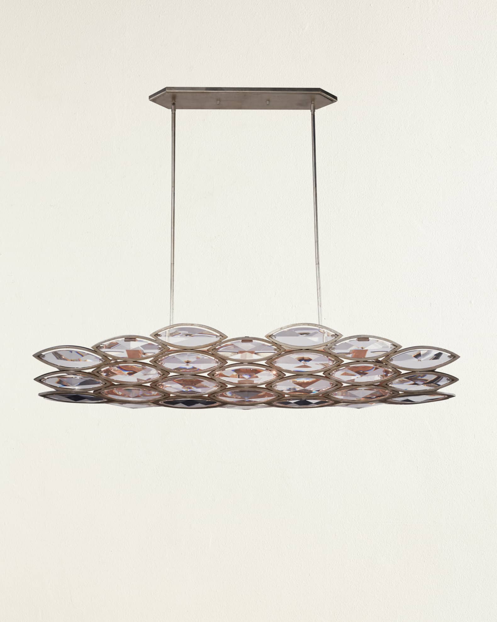 Petaline 60" 6-Light Horizontal Chandelier 0