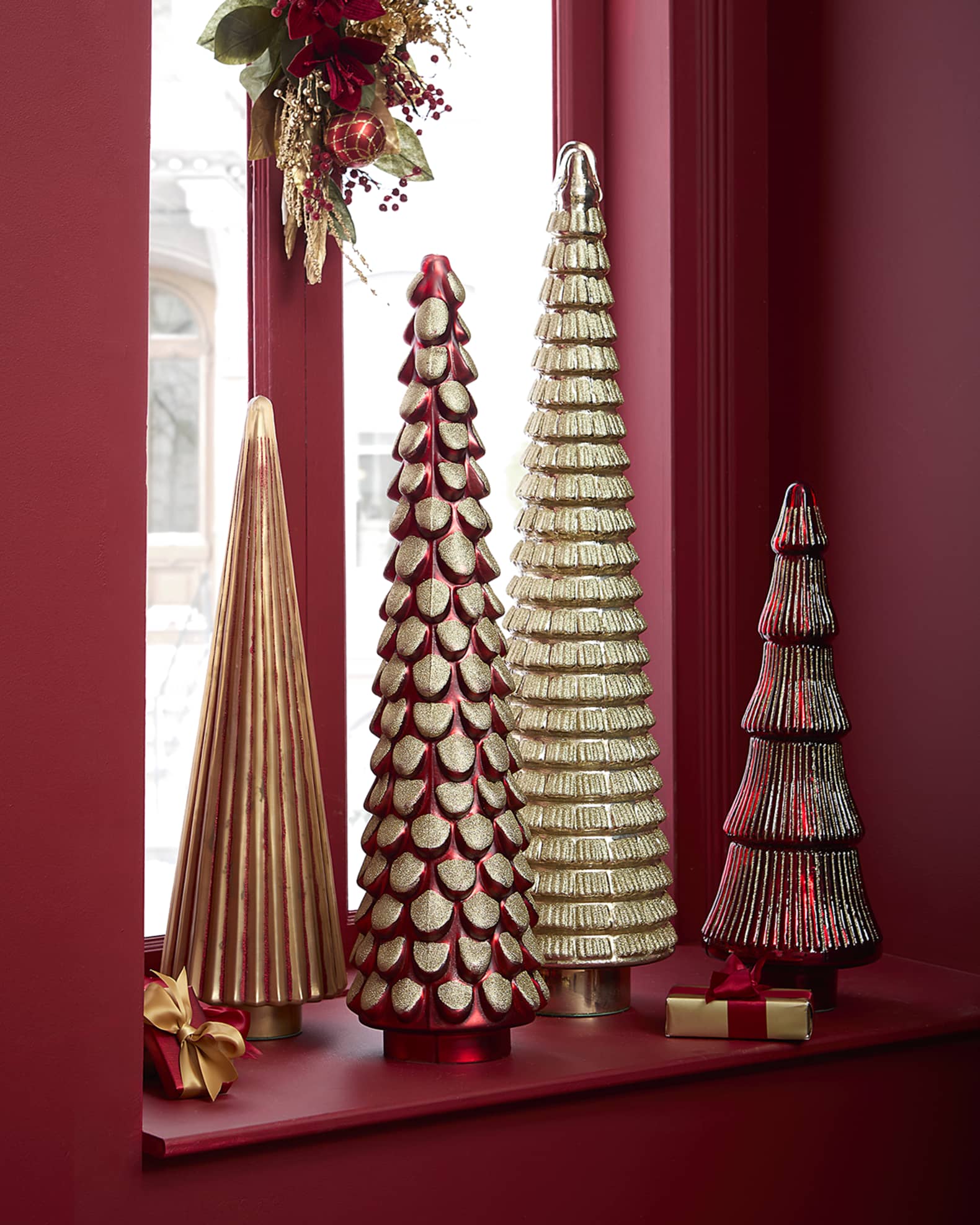 Glass and Glitter Tree Collection Neiman Marcus