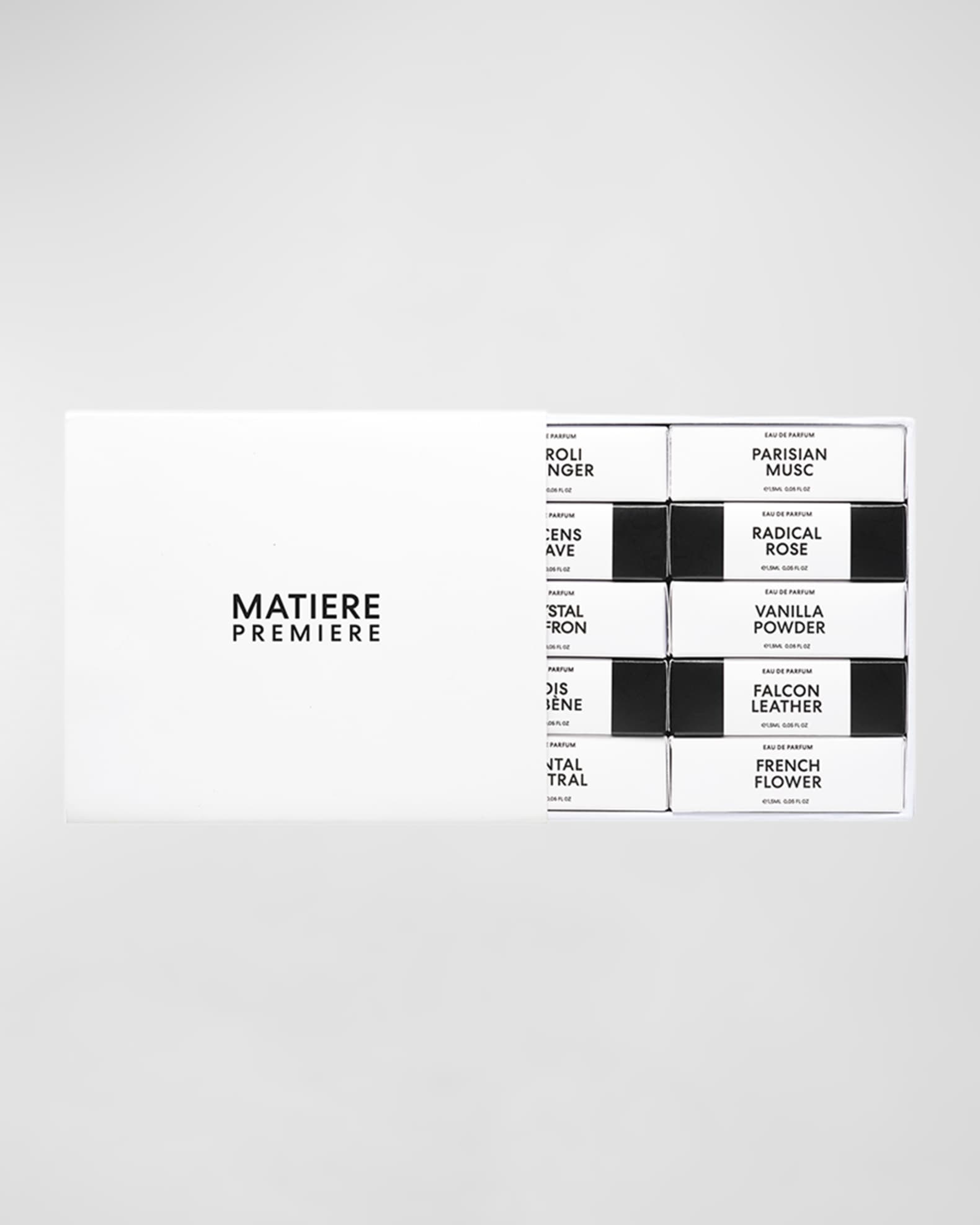 Matiere Premiere 香水セット 10種 Matiere Premiere Eau de Parfum Discovery Set, 10 x 0.5 oz