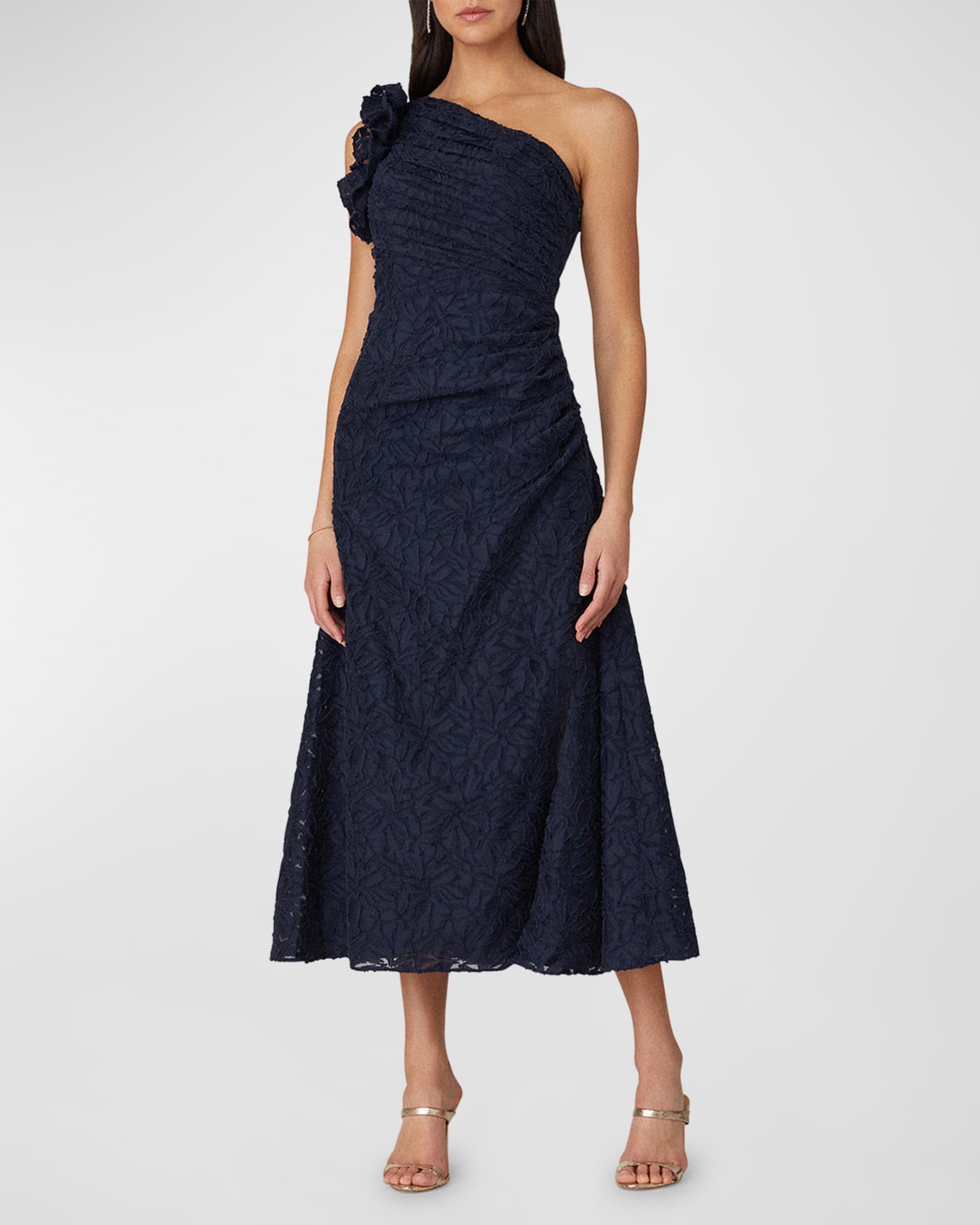Shoshanna one shoulder dress store