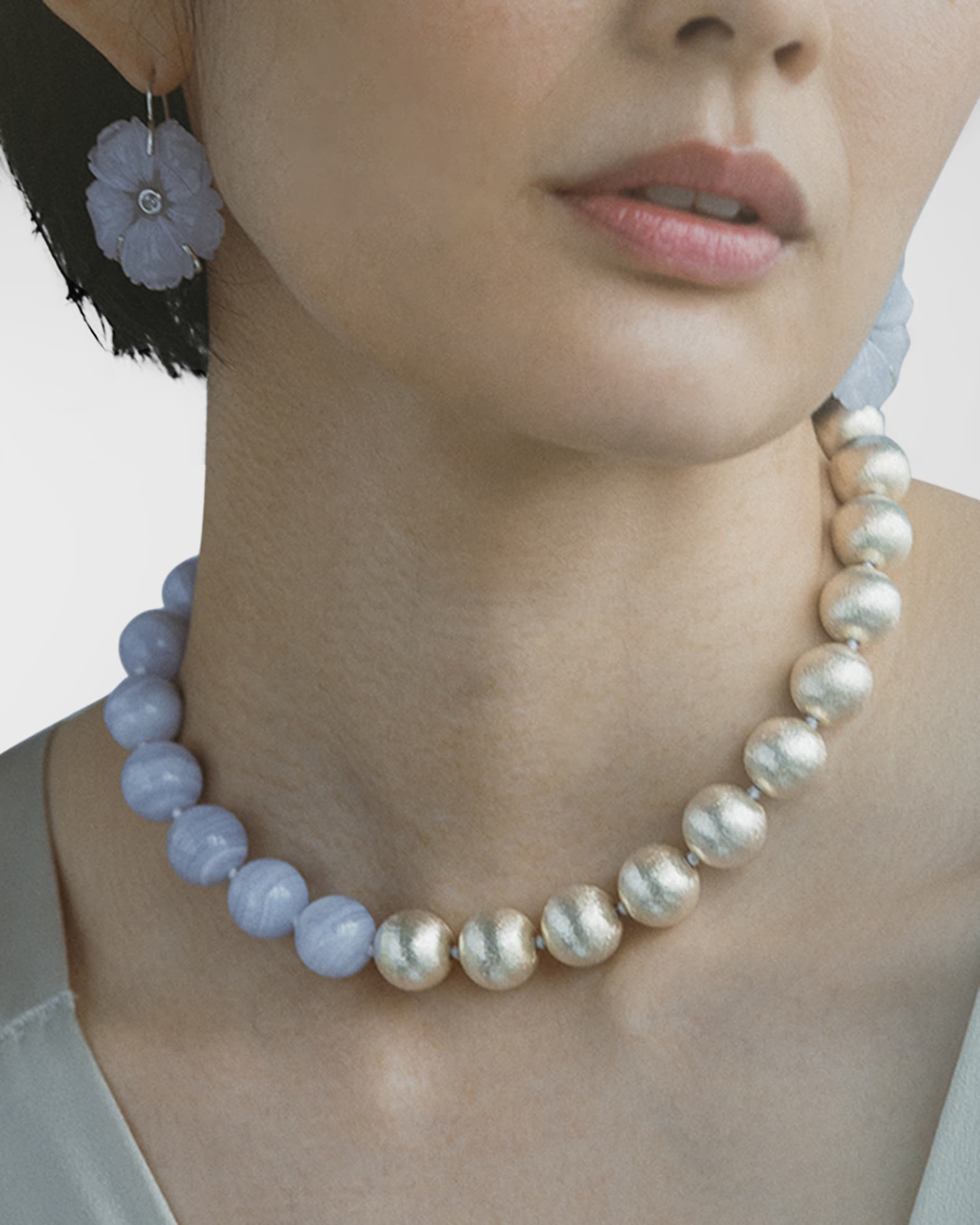 New Bloom Earrings in Breeze 1