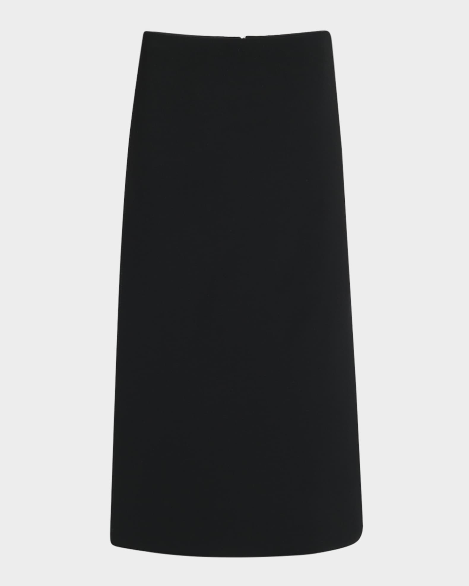 Courreges Illusion Draped Midi Skirt | Neiman Marcus