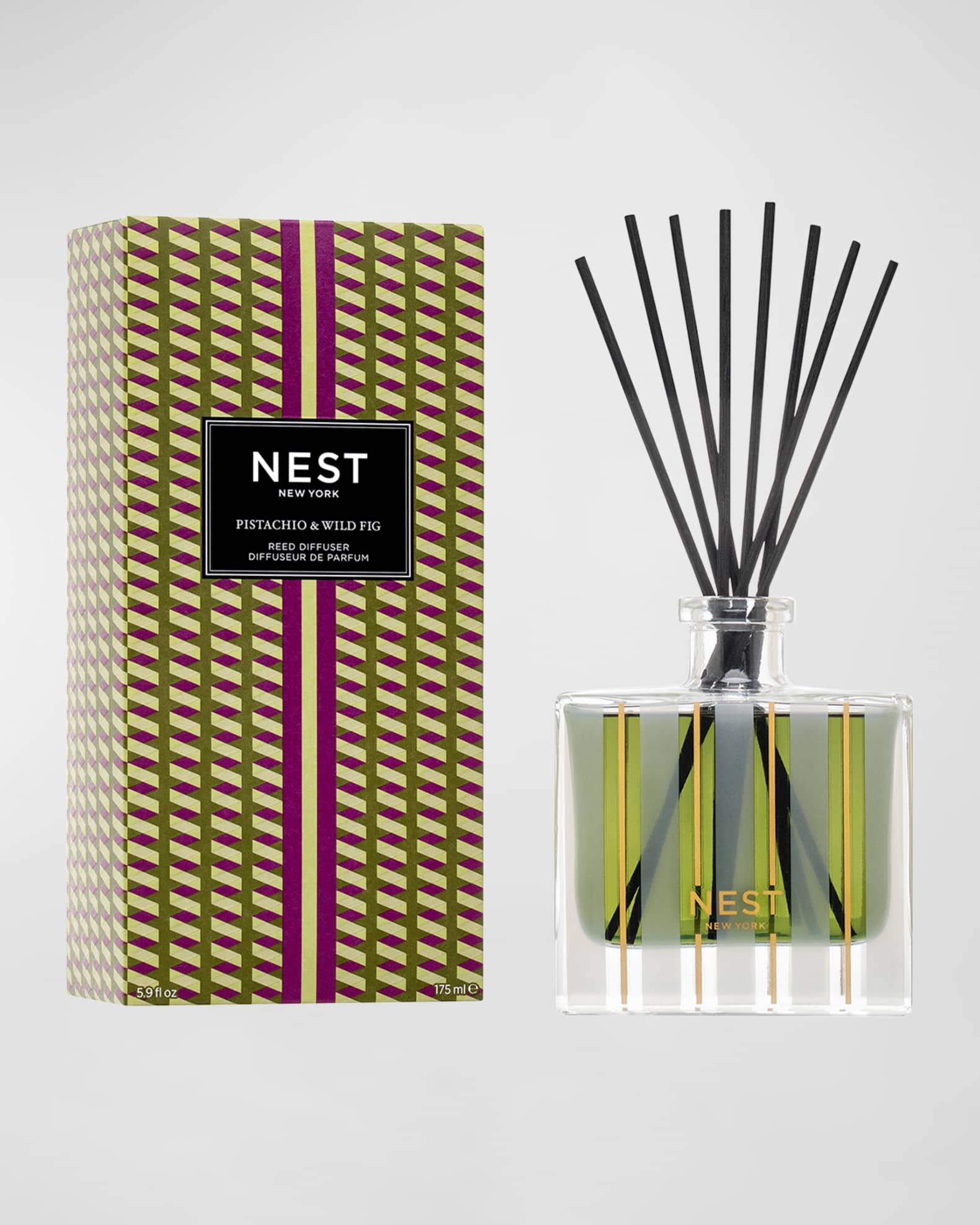 NEST New York Pistachio and Wild Fig Reed Diffuser, 5.9 oz. | Neiman Marcus