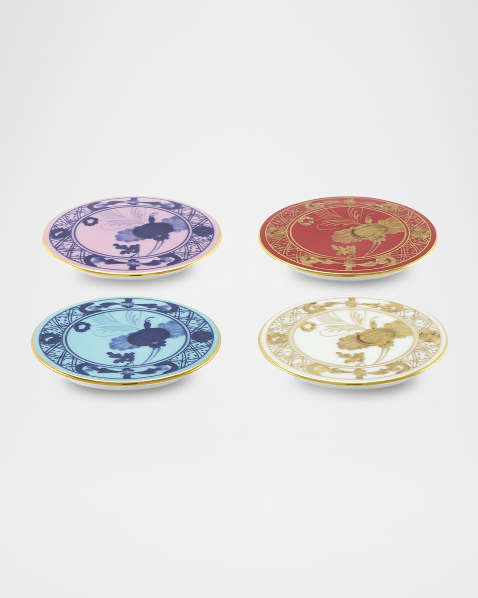Oriente Italiano Assorted Coasters, Set of 4 1