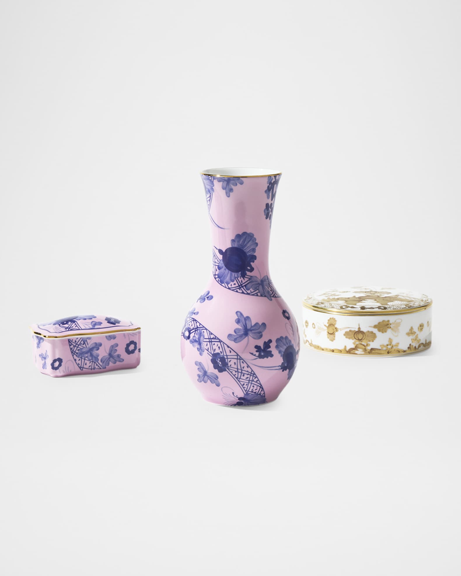 GINORI 1735 Oriente Italiano Azalea Tulipano Vase, 8