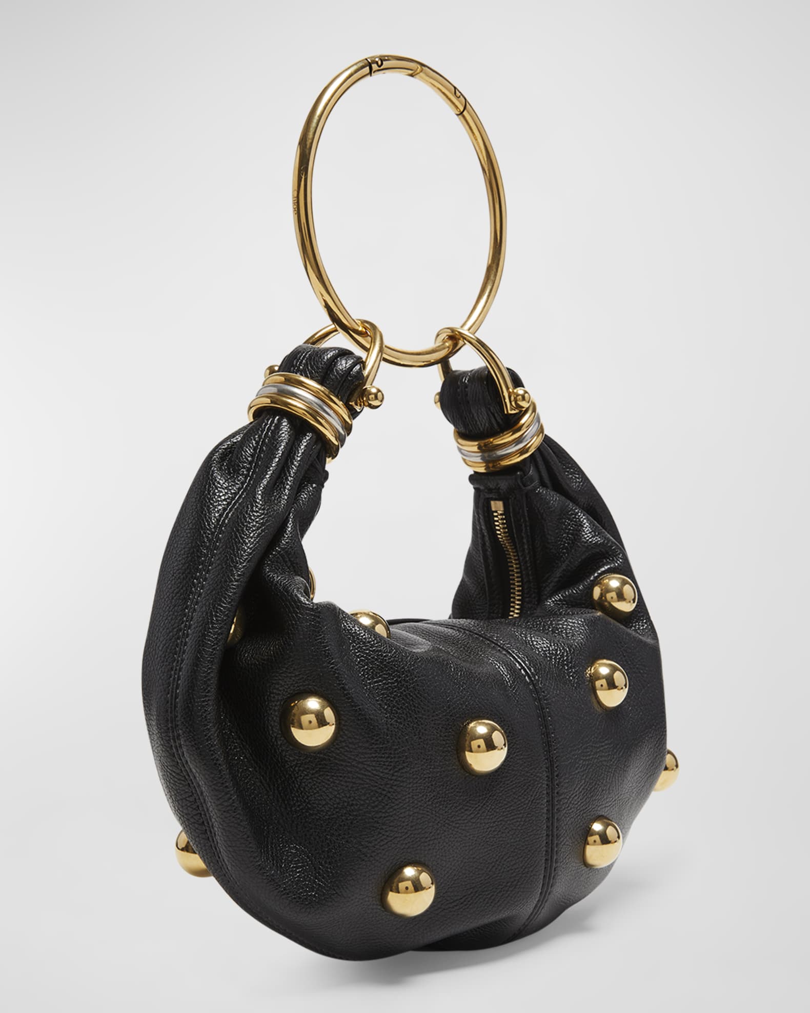 【関税＆送料込み】ChloAC Small Woodrose Bracelet Bag Chloé Small Bracelet Shoulder Bag | Pink | FARFETCH