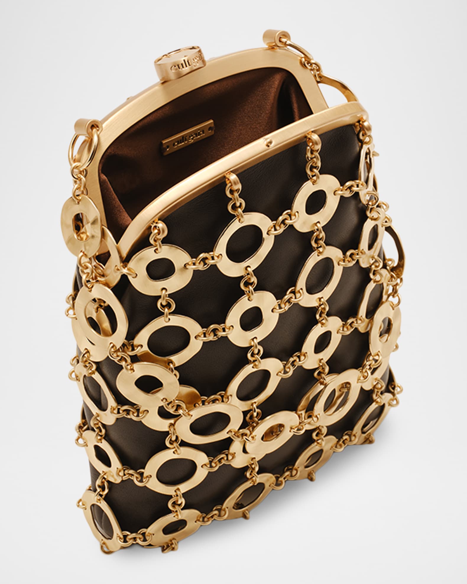 Cult Gaia Brielle Faux Pearl Top-Handle Bag | Neiman Marcus