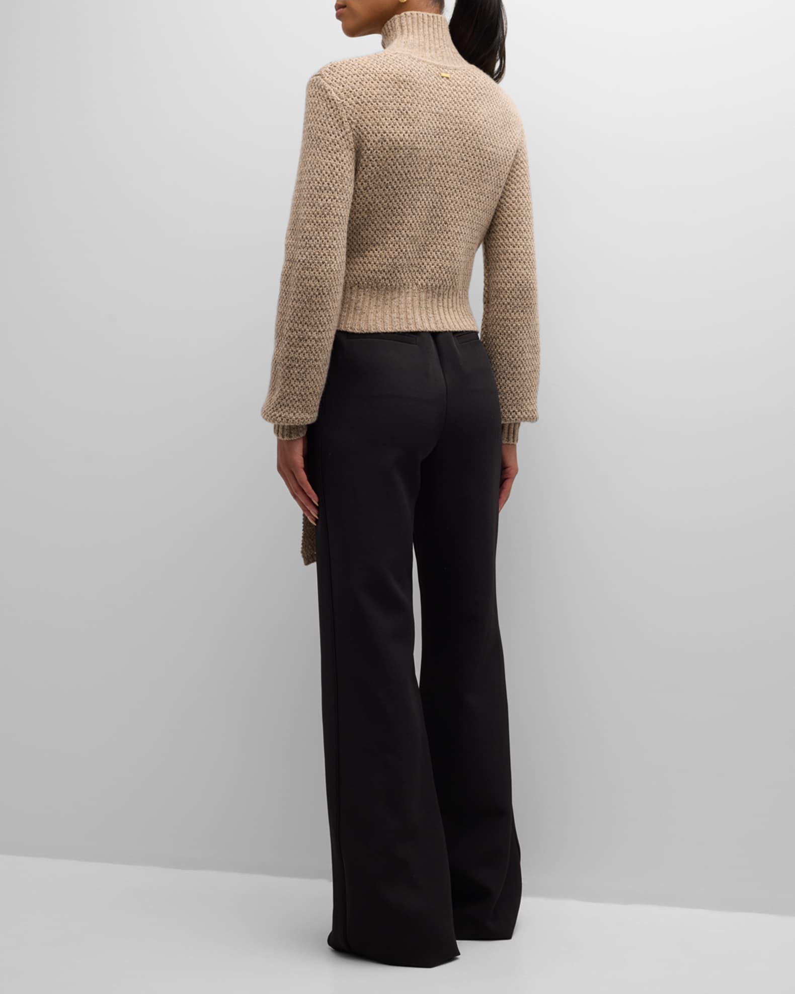 The Aspen Buttoned Turtleneck Sweater main image 1